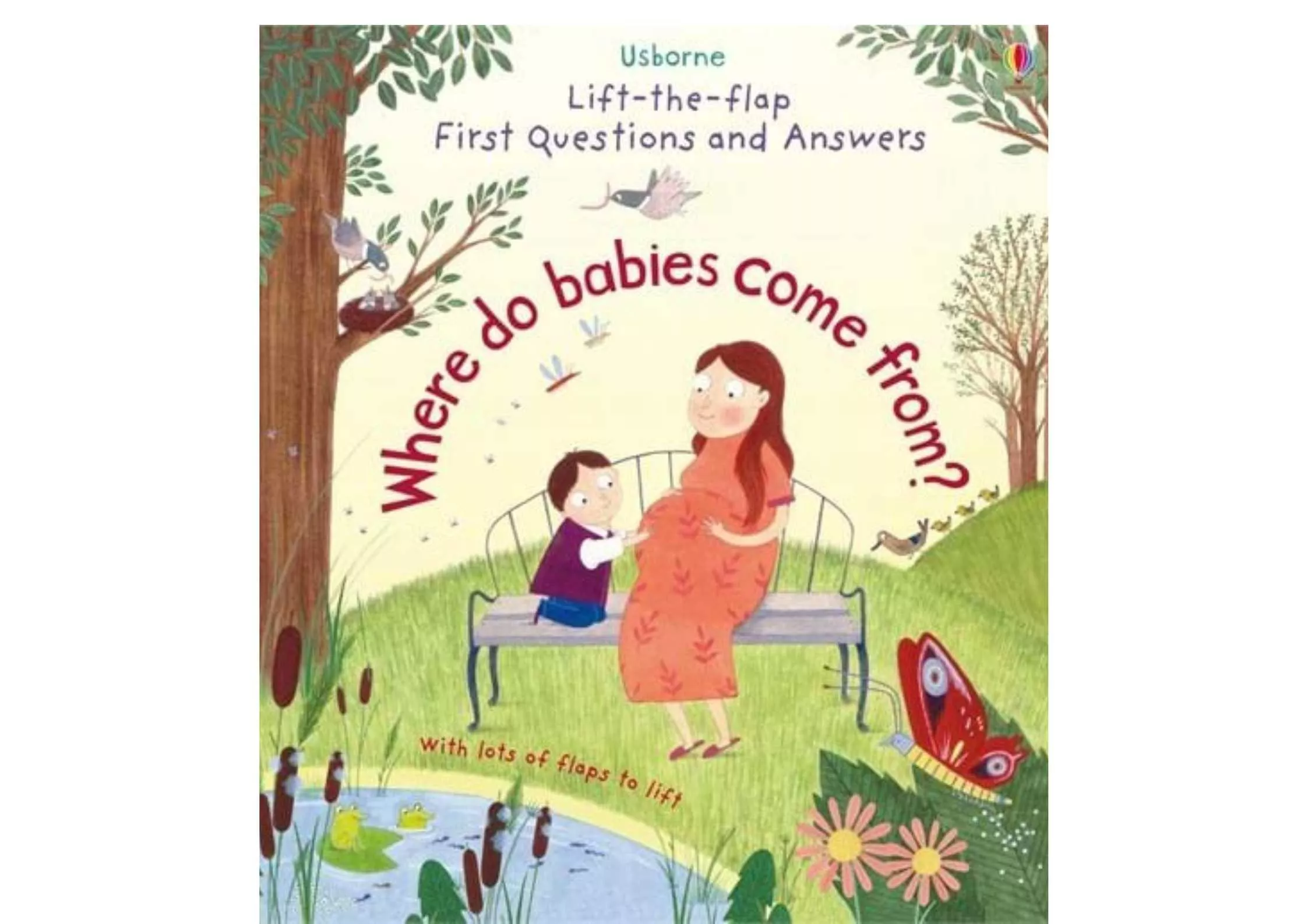 <Usborne> First Questions and Answers系列 -  Where do babies come from? 翻翻書
