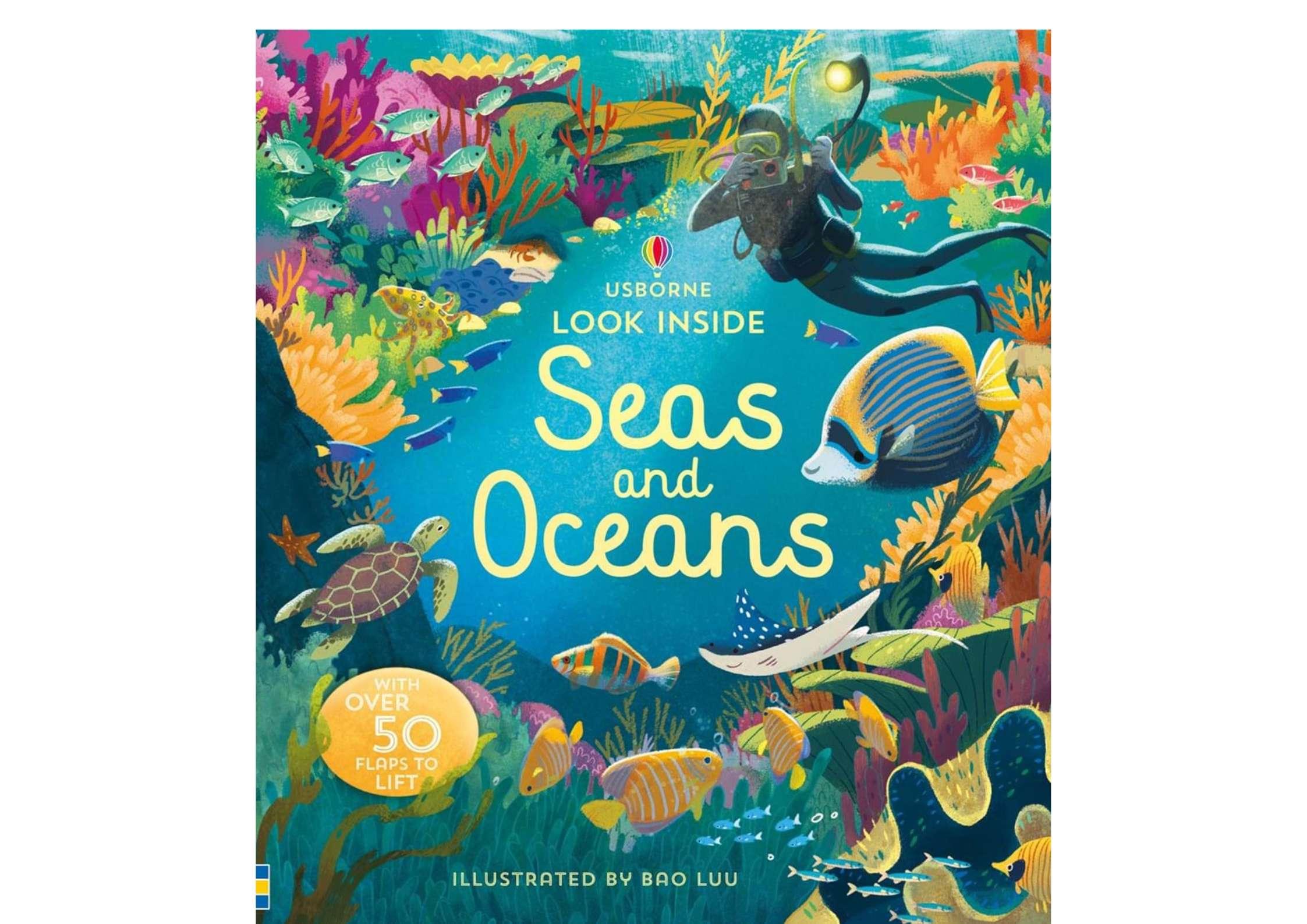 <Usborne> Look Inside Seas and Oceans 翻翻書