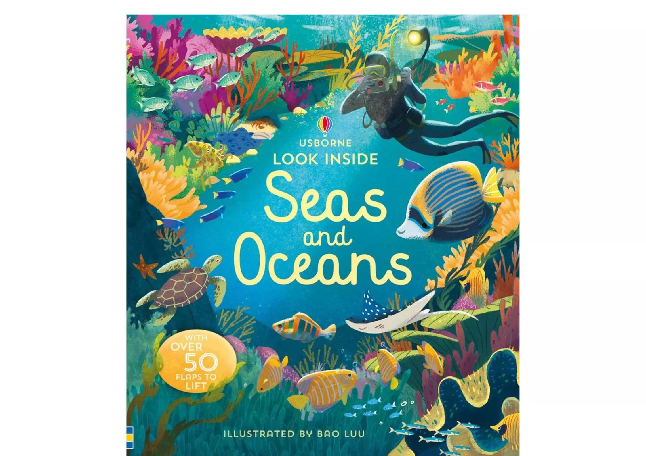 <Usborne> Look Inside Seas and Oceans 翻翻書