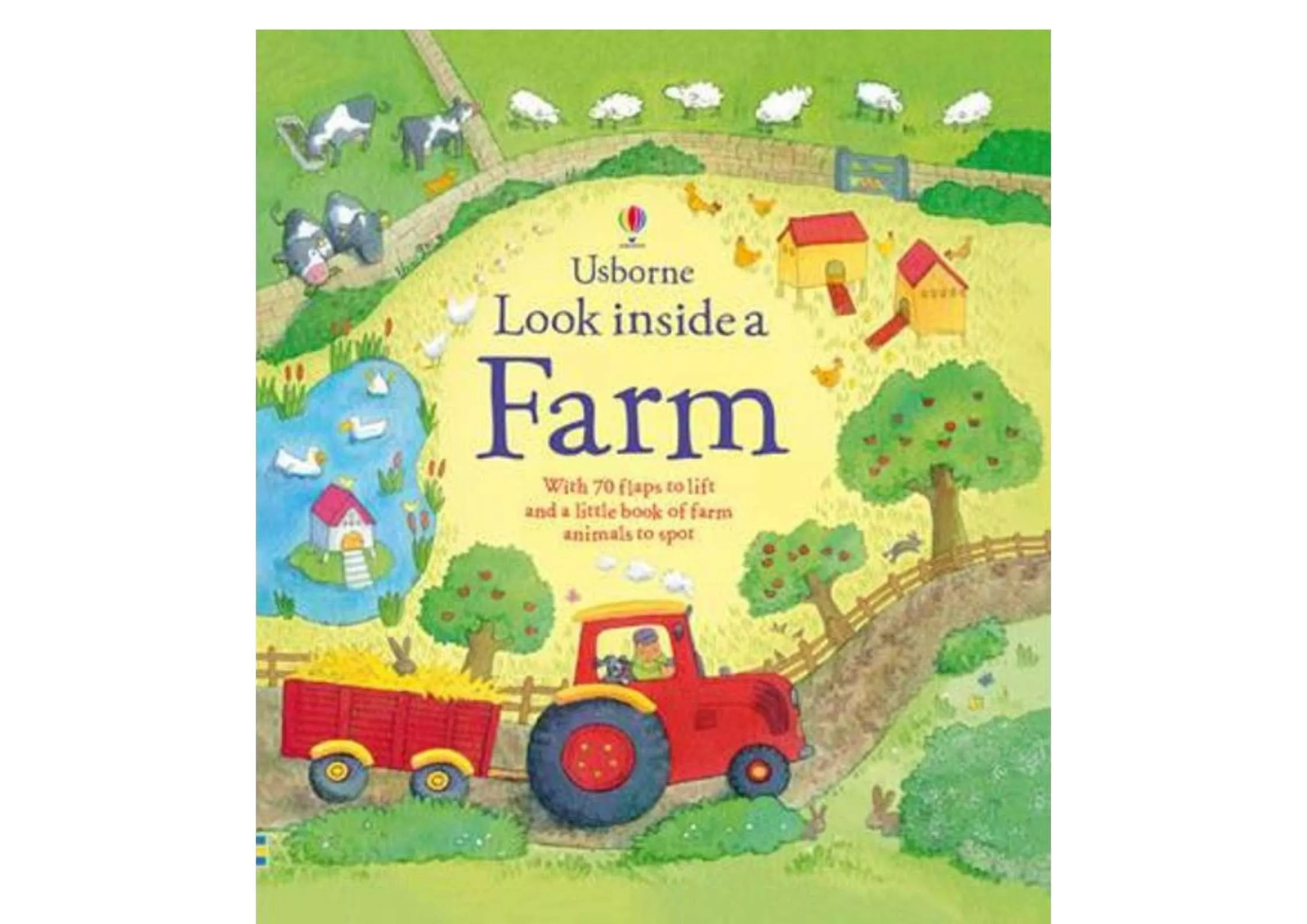 <Usborne> Look Inside a Farm 翻翻書