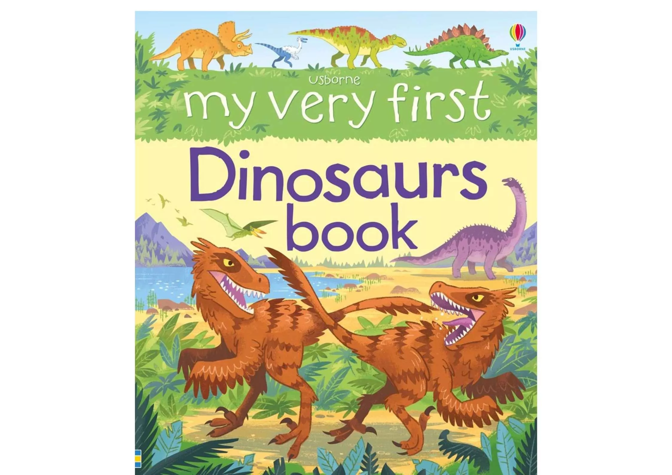 <Usborne> My Very First Dinosaurs Book 硬頁書