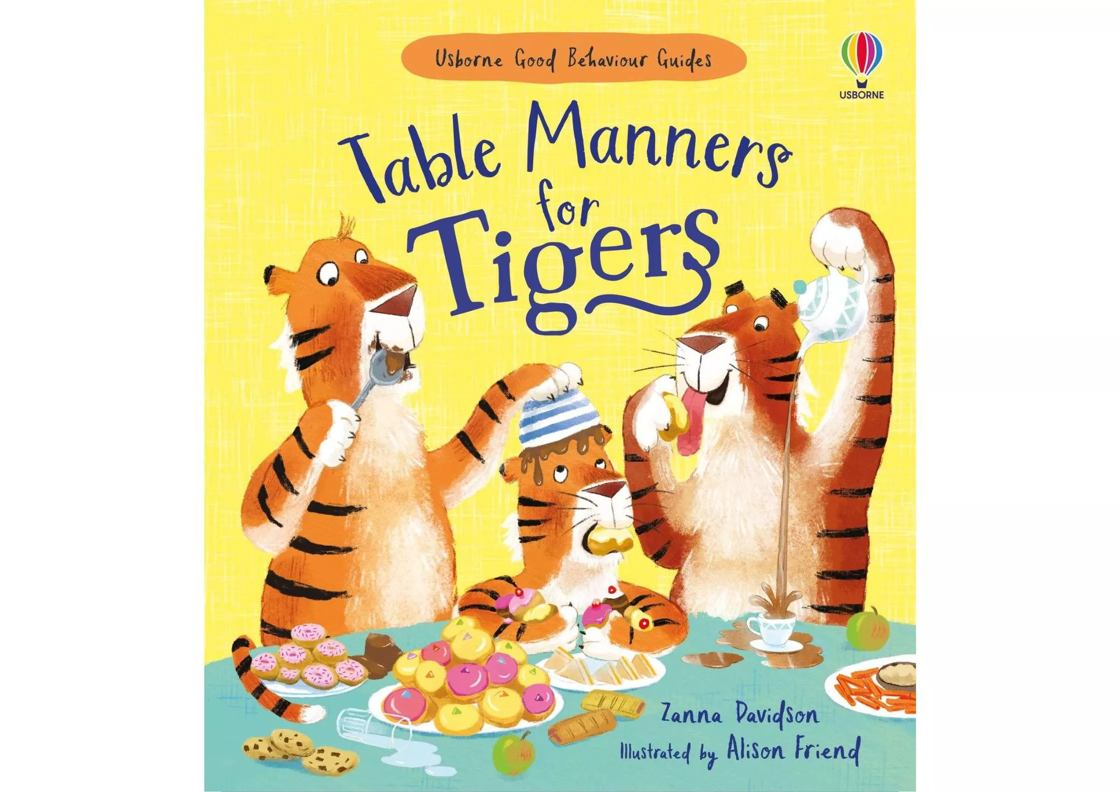 <Usborne> Good Behaviour Guides系列 - Table Manners for Tigers 精裝書 有聲書 附QR code