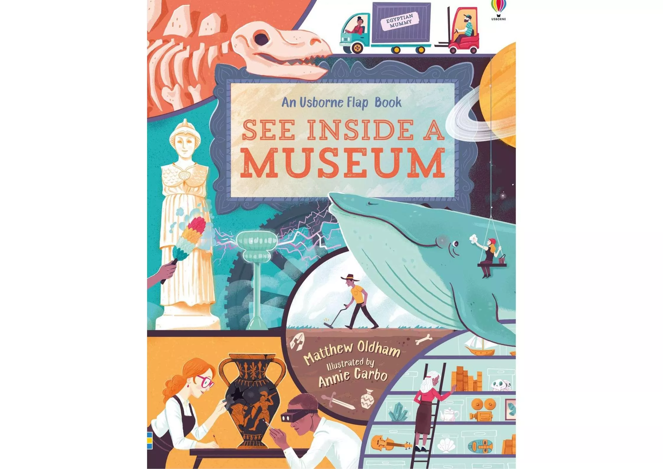 <Usborne> See Inside A Museum 翻翻書