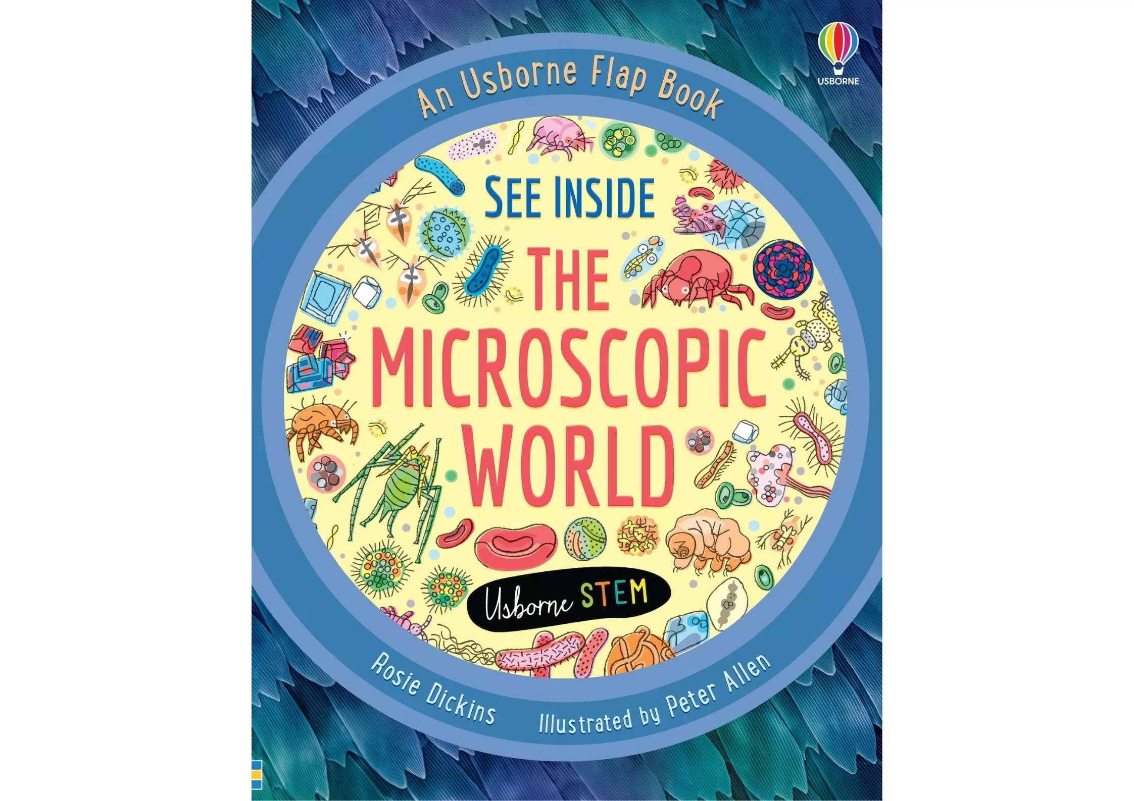 <Usborne> See Inside the Microscopic World 翻翻書