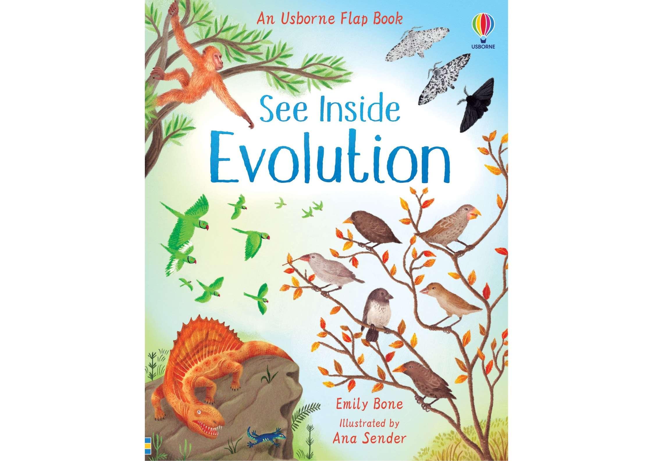 <Usborne> See Inside Evolution 翻翻書