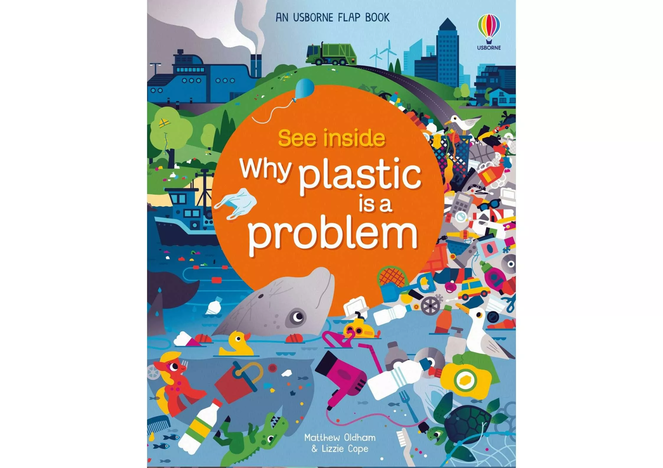<Usborne> See Inside Why Plastic is a Problem 翻翻書