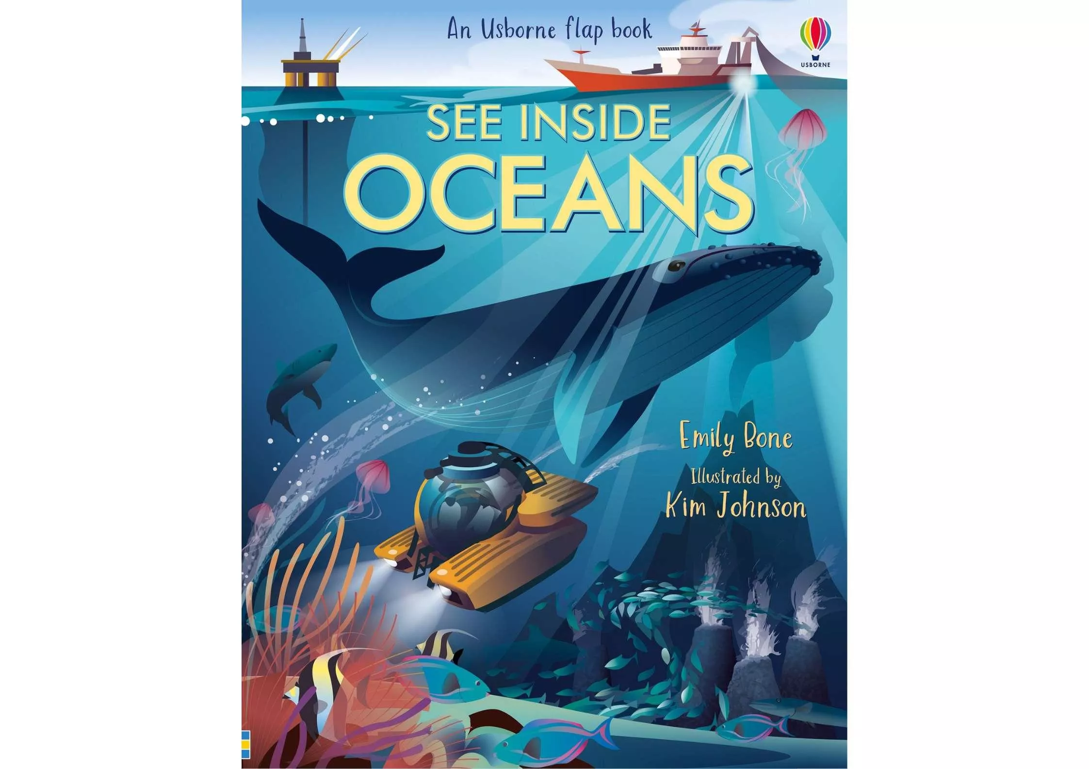 <Usborne> See Inside Oceans 翻翻書