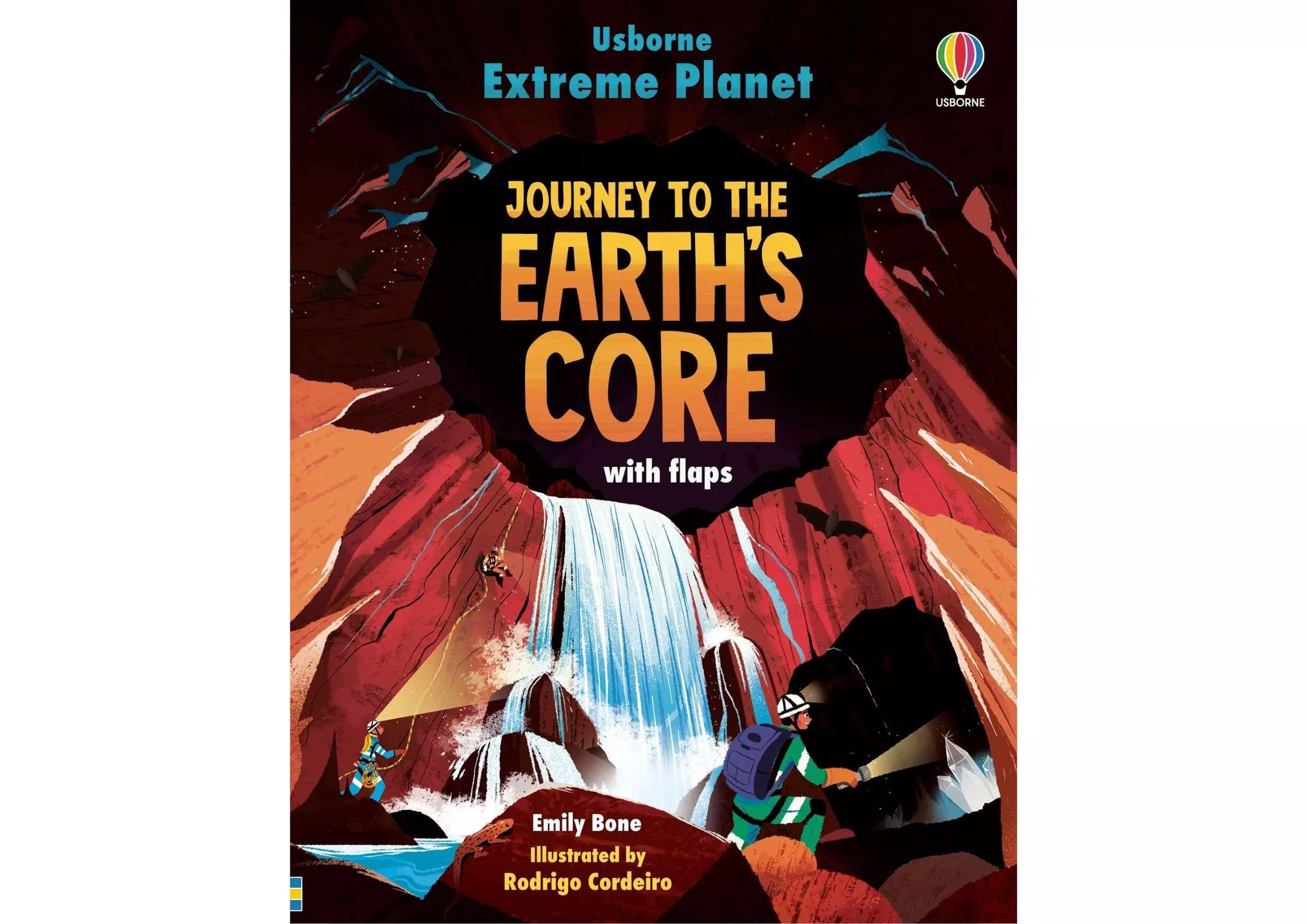 <Usborne> Extreme Planet: Journey to the Earth's Core 翻翻書