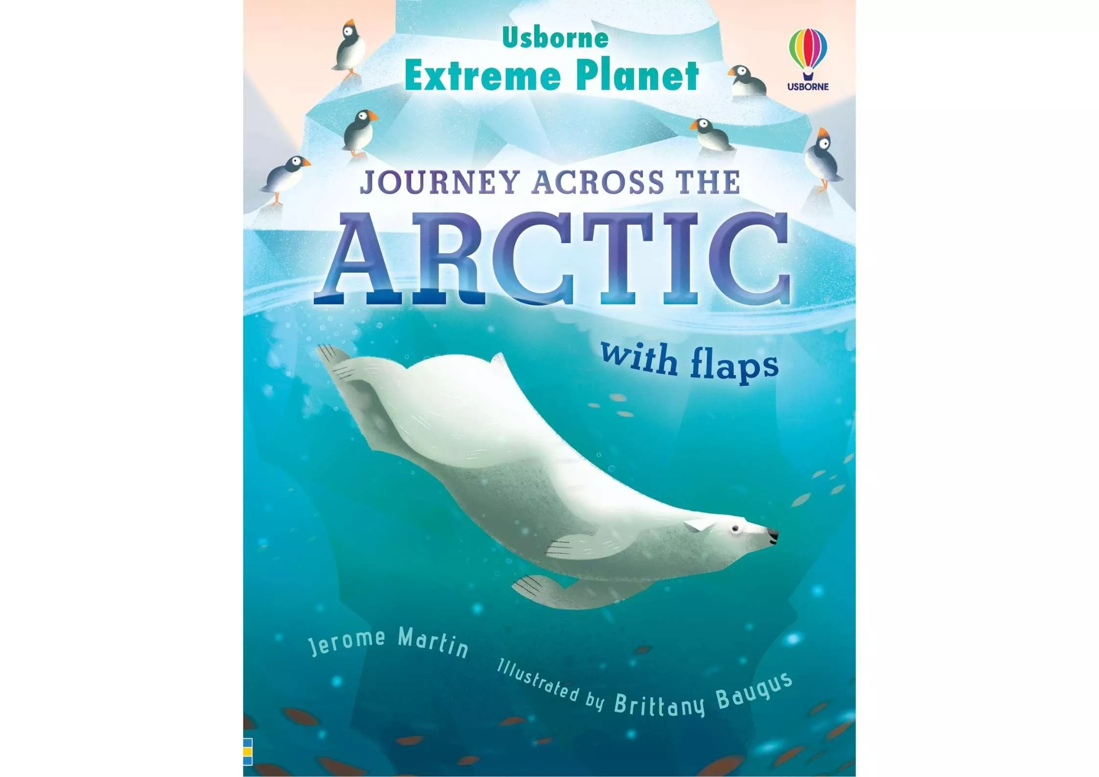 <Usborne> Extreme Planet: Journey across the Arctic 翻翻書