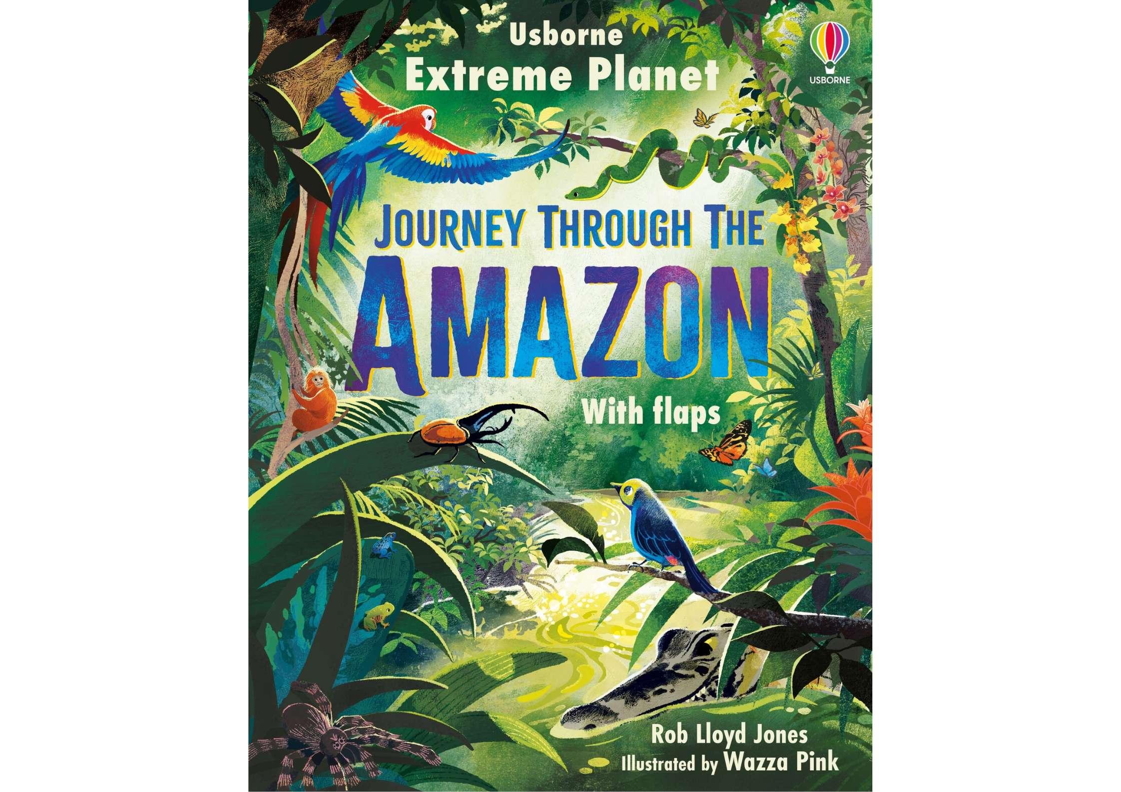 <Usborne> Extreme Planet: Journey through the Amazon 翻翻書
