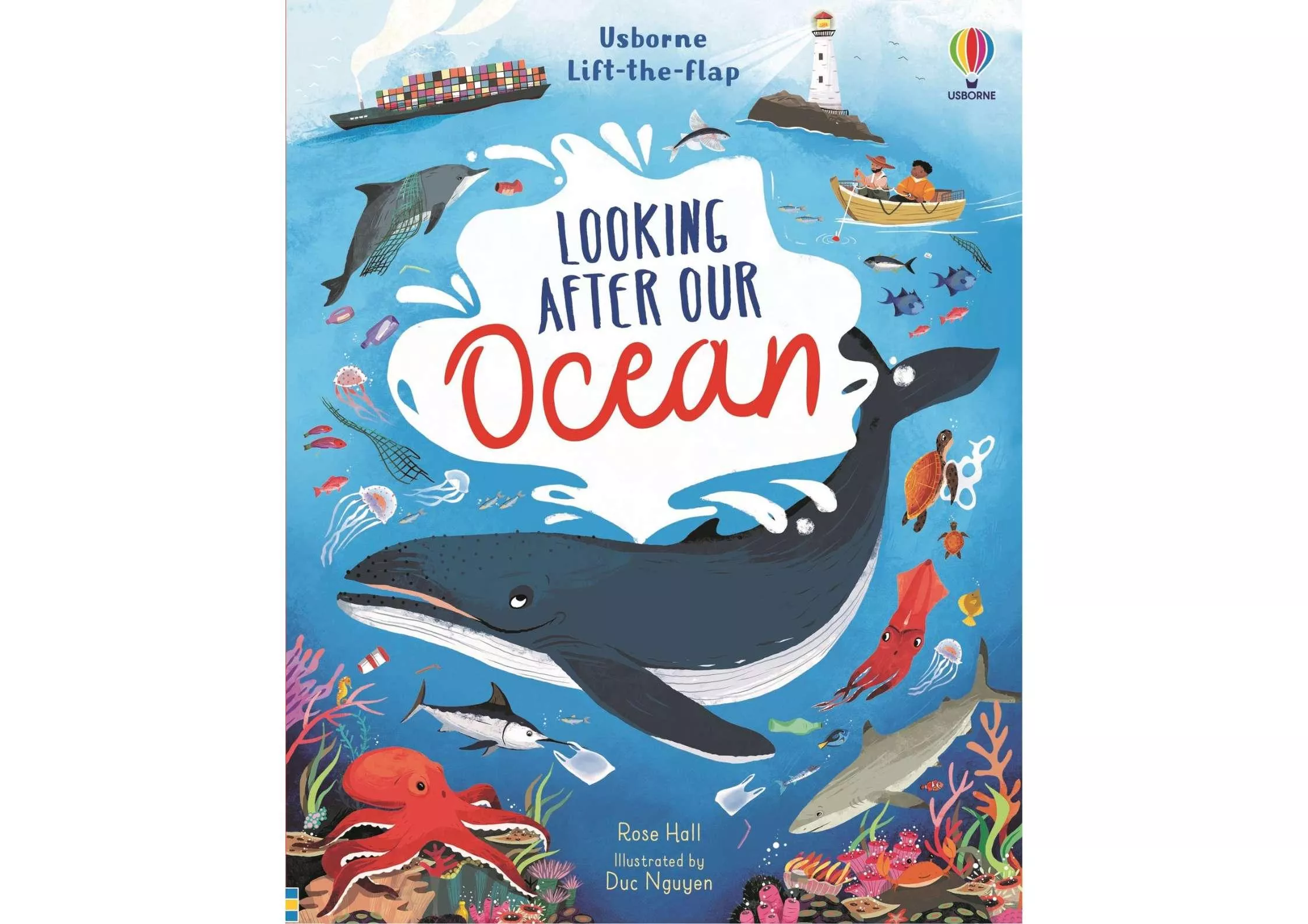 <Usborne> Looking After Our Ocean 翻翻書
