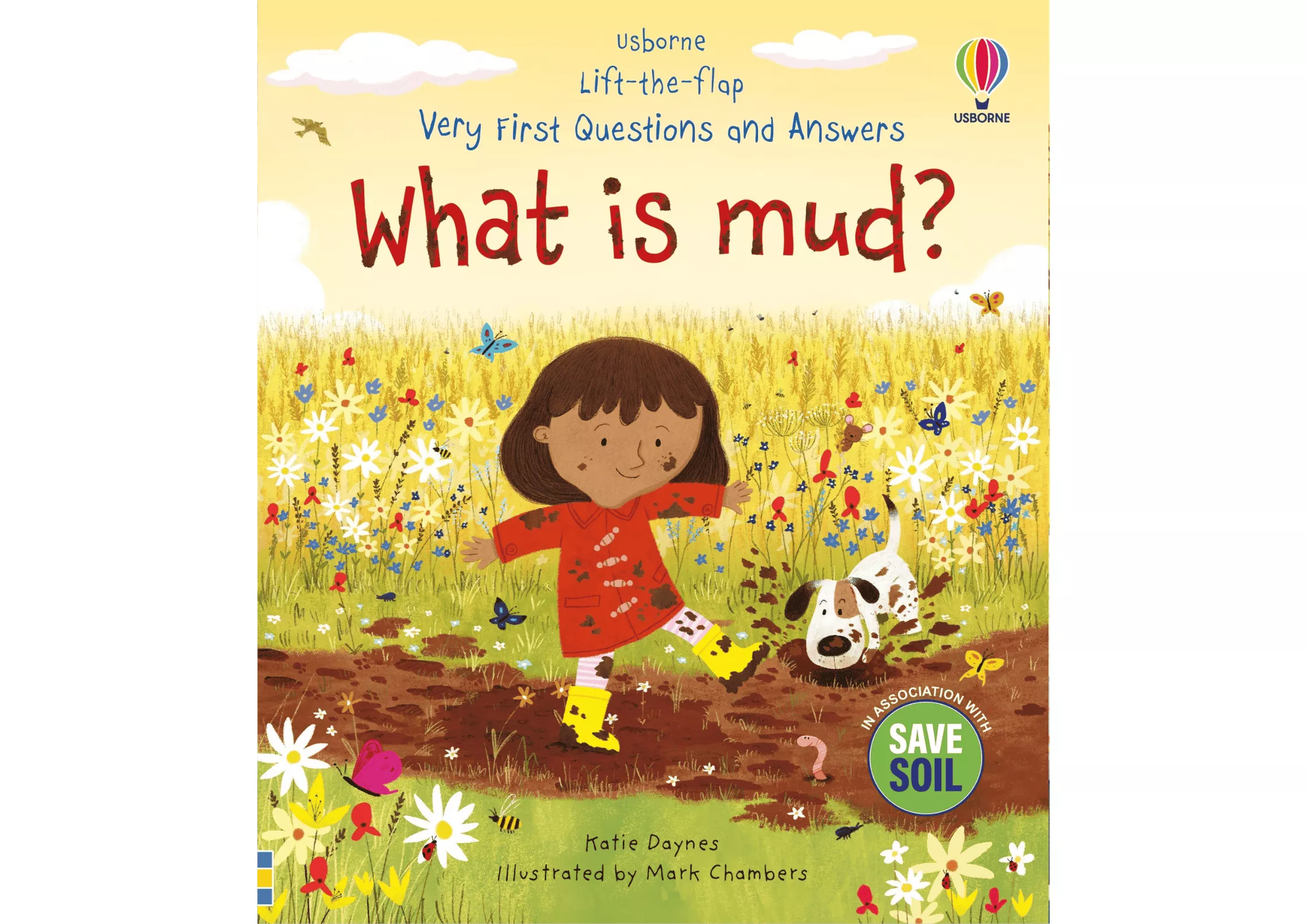 <Usborne> Very First Questions and Answers系列 - What is mud? 翻翻書
