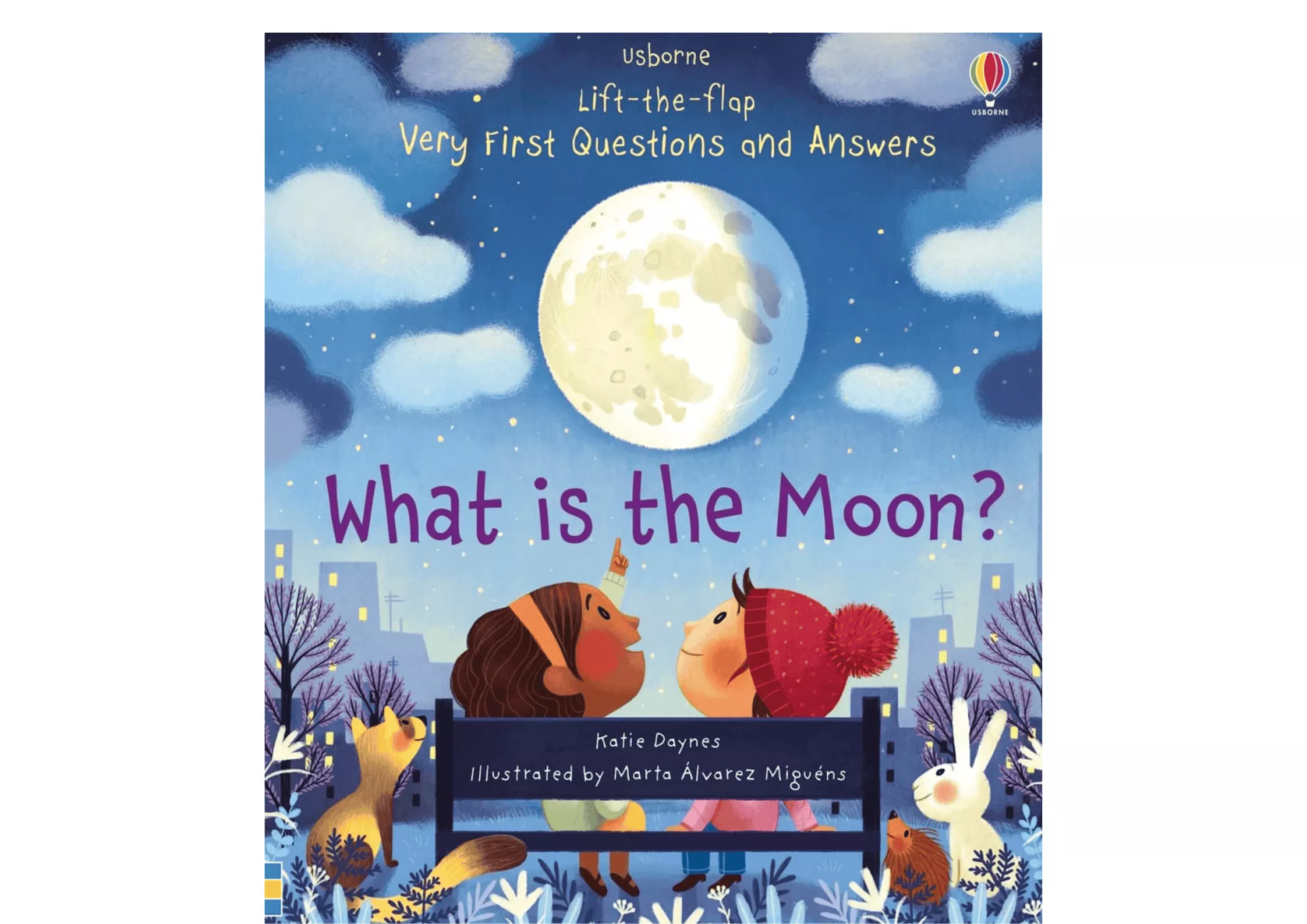 <Usborne> Very First Questions and Answers系列 - What is the Moon? 翻翻書