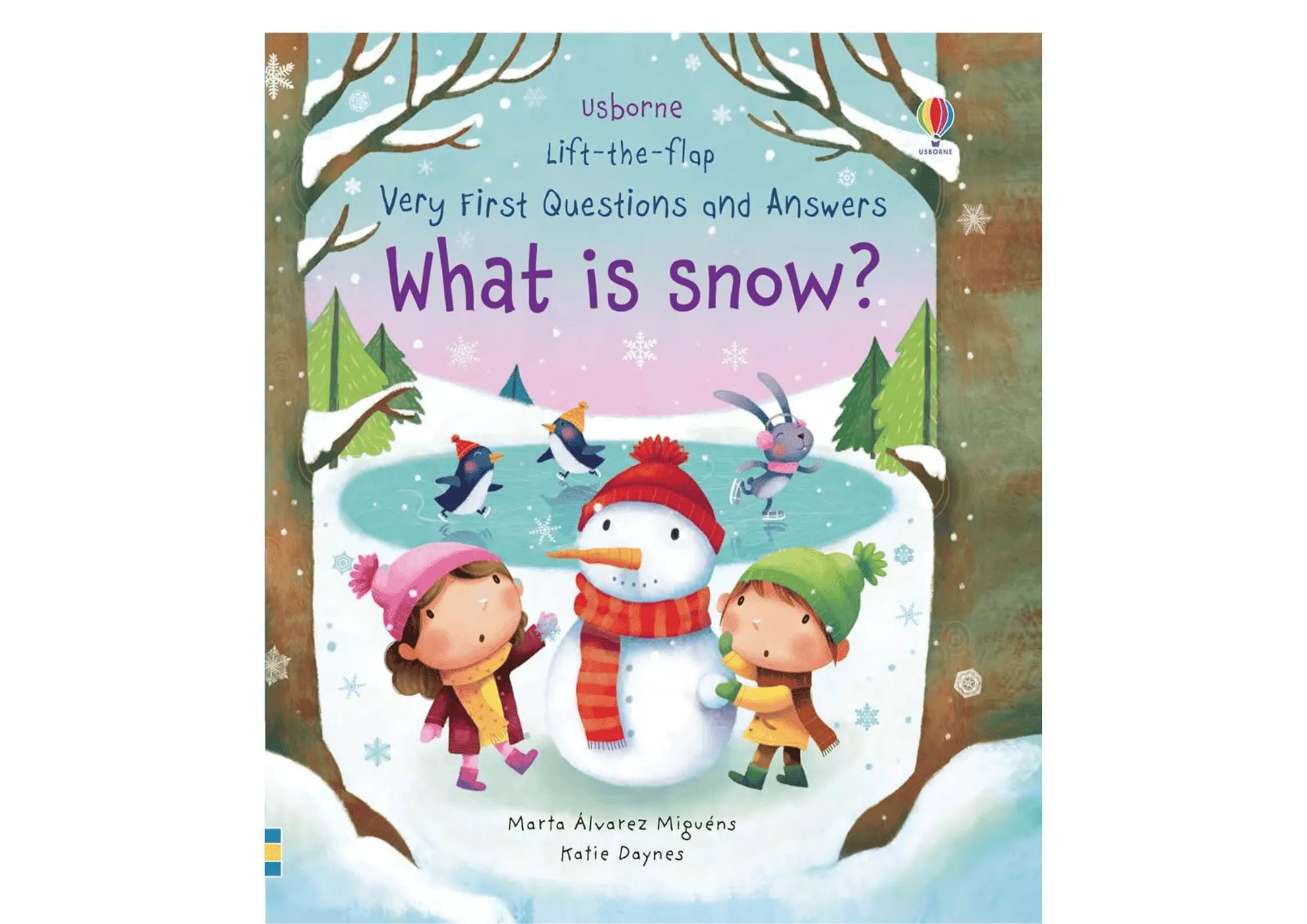<Usborne> Very First Questions and Answers系列 - What is snow? 翻翻書