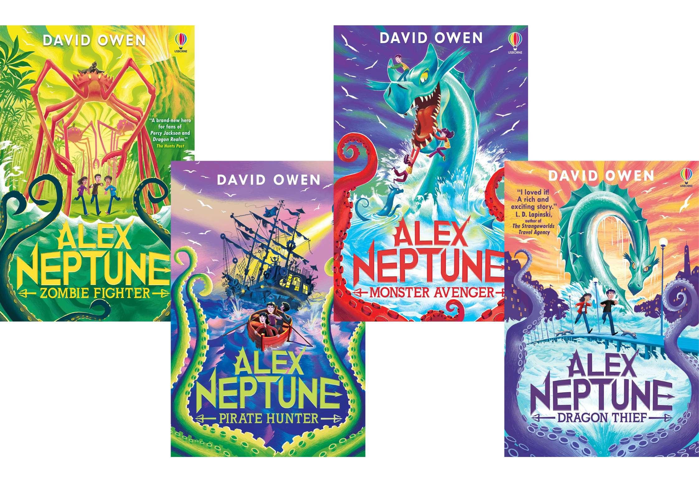 <Usborne> Alex Neptune系列 兒童英文小說