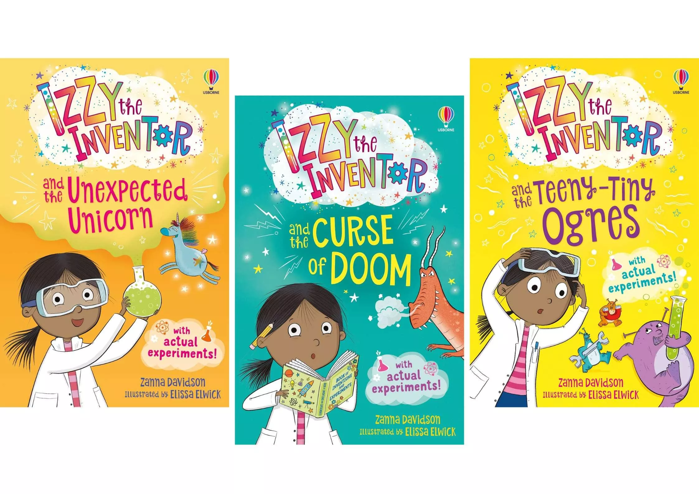 <Usborne> Izzy the Inventor系列 兒童英文小說