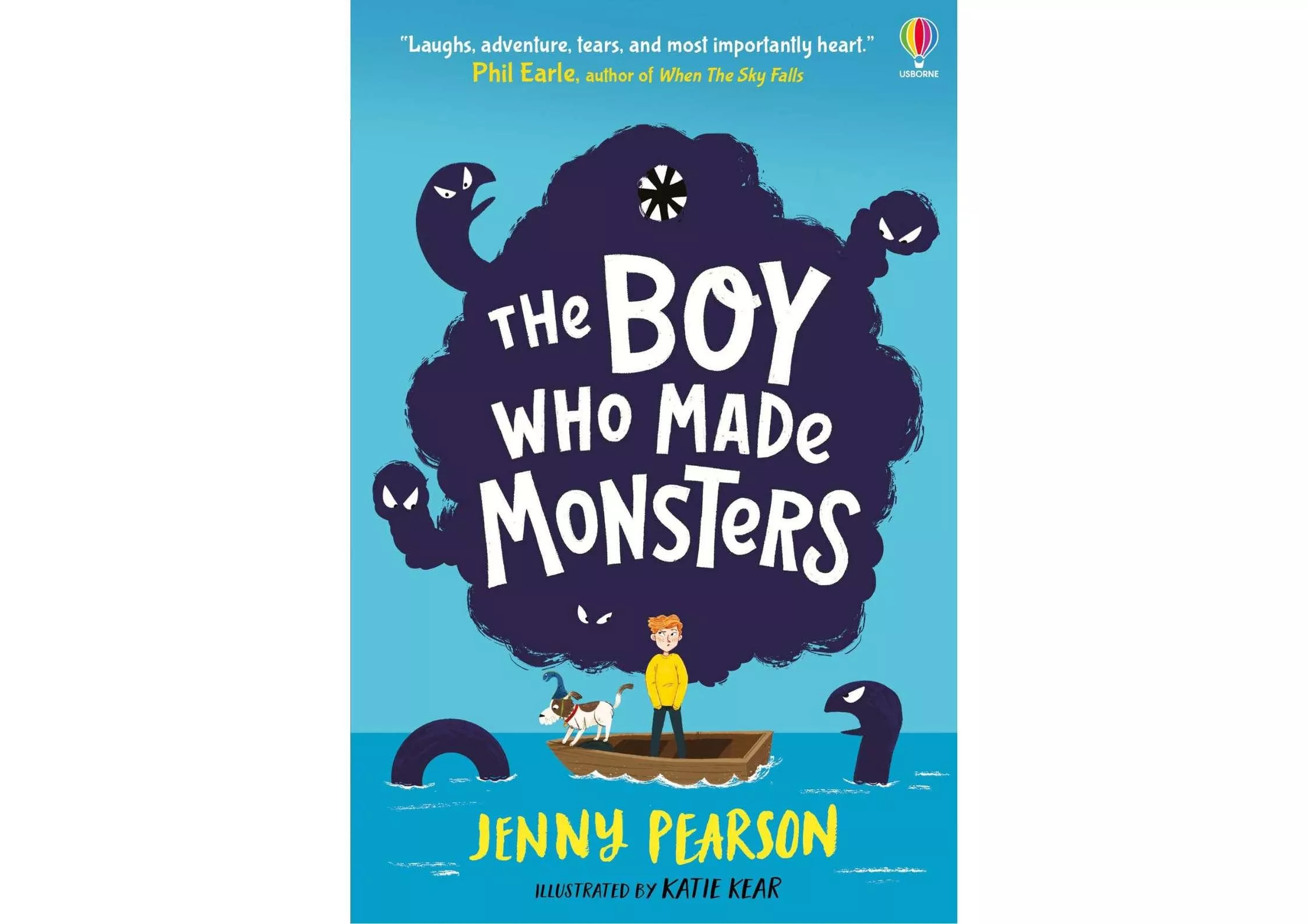 <Usborne> The Boy Who Made Monsters 兒童英文小說 暢銷作家Jenny Pearson作品