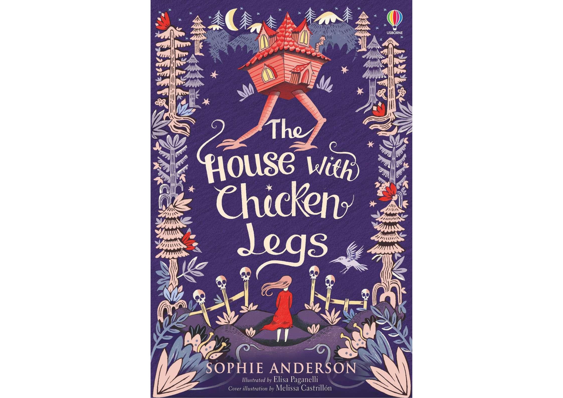 <Usborne> The House with Chicken Legs 兒童英文小說 暢銷作家Sophie Anderson作品