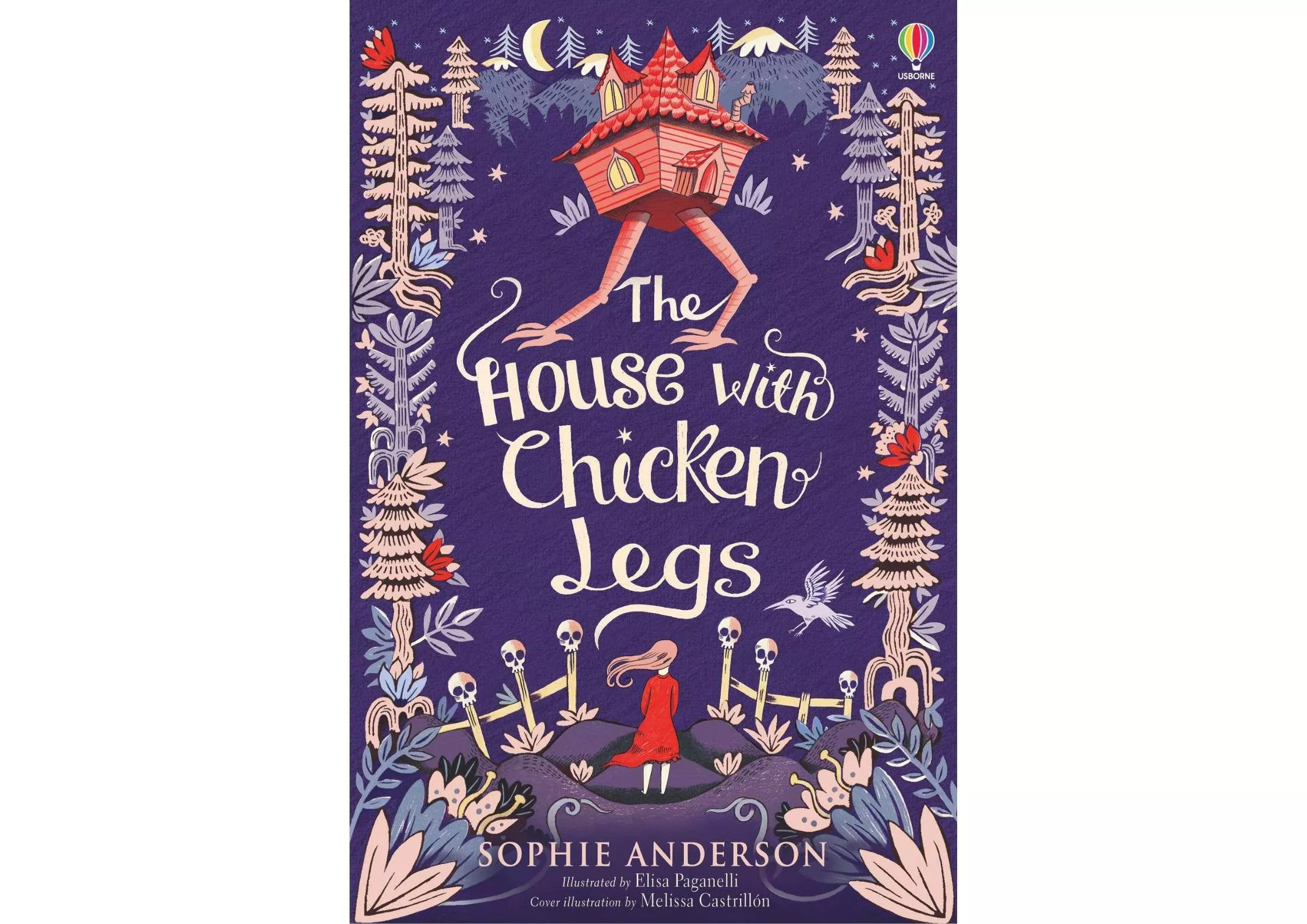 <Usborne> The House with Chicken Legs 兒童英文小說 暢銷作家Sophie Anderson作品