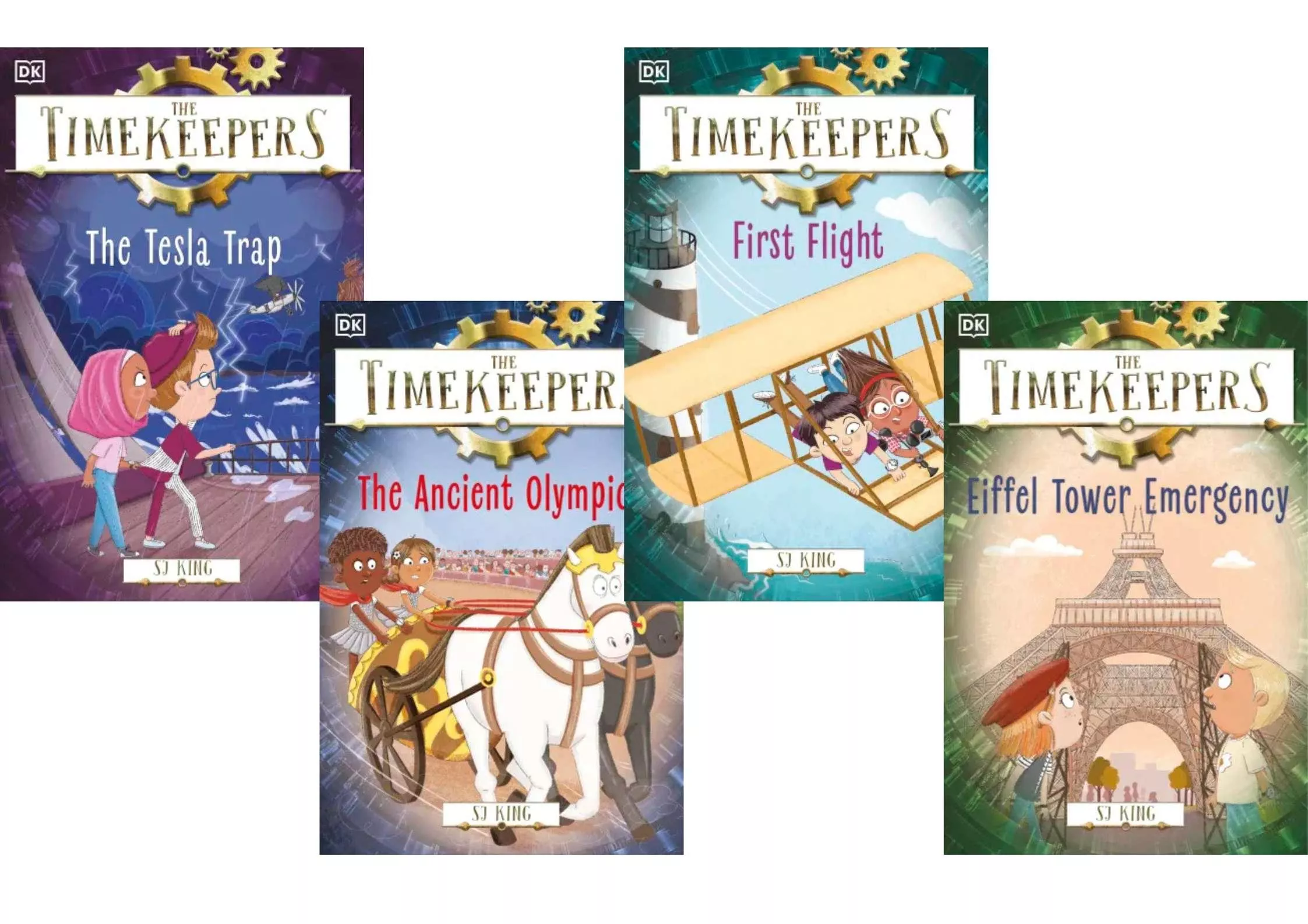 <DK> The Timekeepers 系列 兒童英文小說