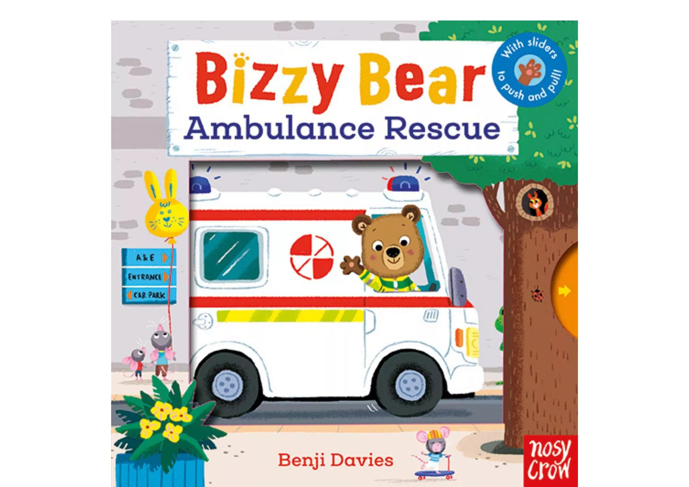 <Nosy Crow> Bizzy Bear: Ambulance Rescue 機關書 有聲書 附QR code