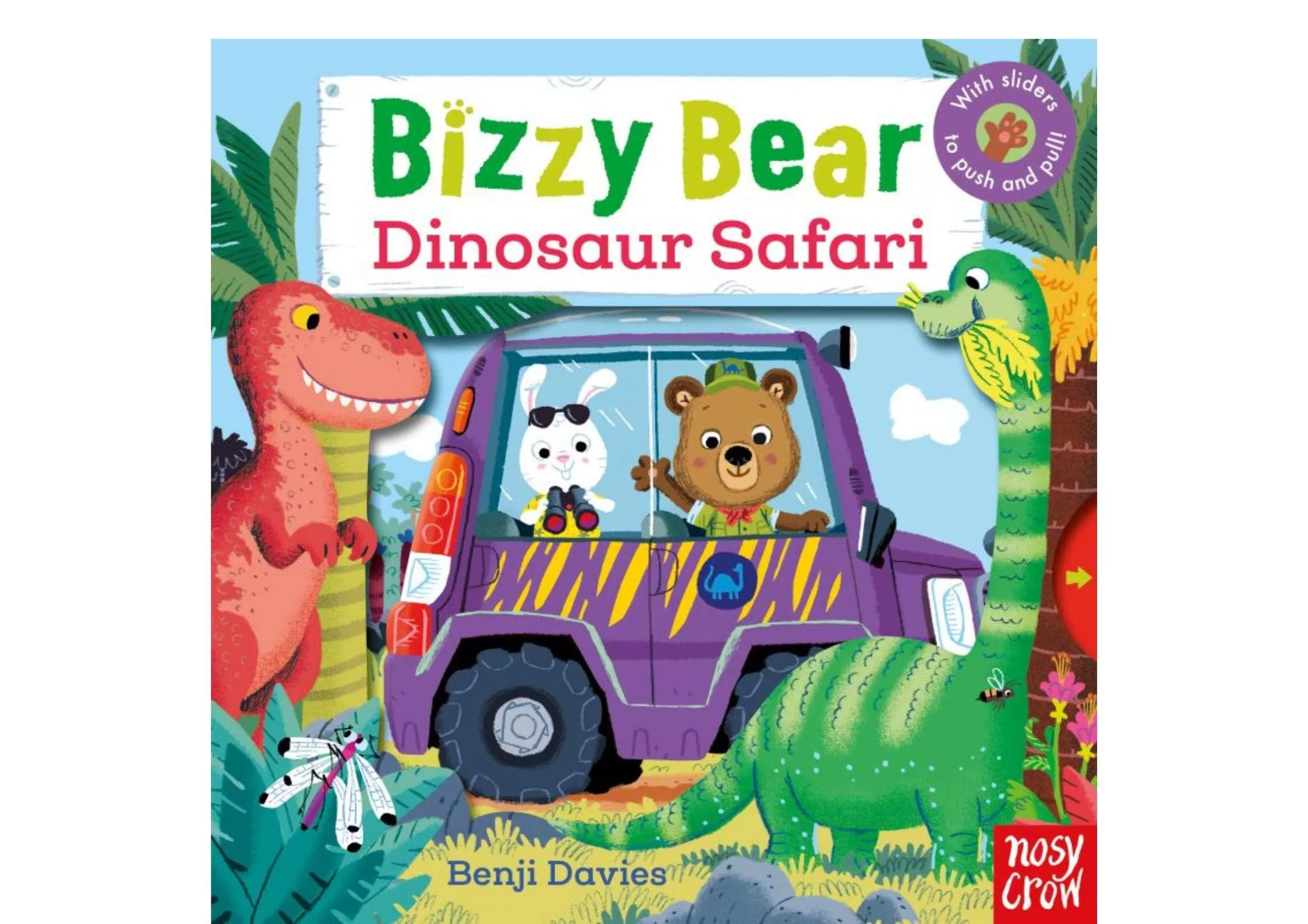 <Nosy Crow> Bizzy Bear: Dinosaur Safari 機關書 有聲書 附QR code