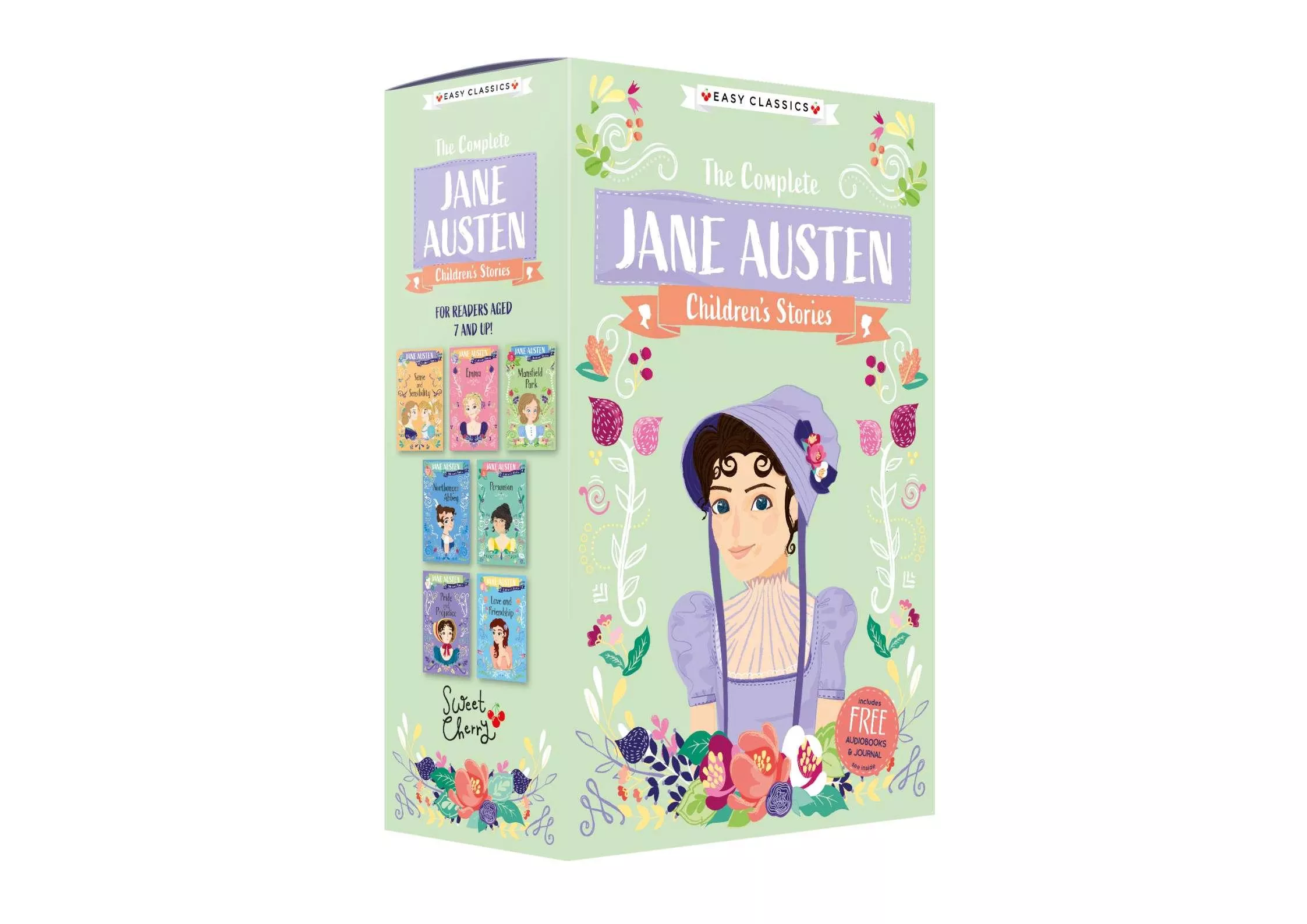 <Sweet Cherry> Jane Austen Children’s Stories 珍·奥斯丁經典小說兒童版套書 有聲書 附QR code