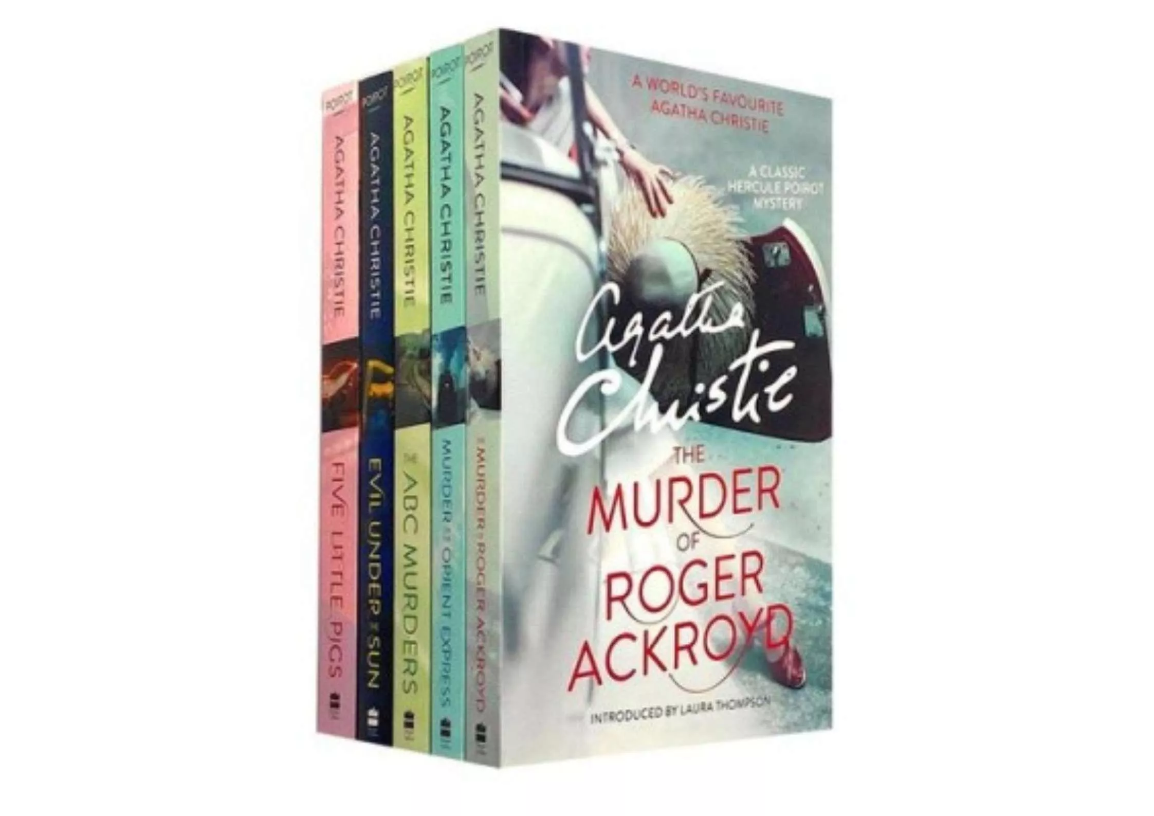 <HarperCollins> Agatha Christie: The Best of Poirot 5-Book Boxset 套書