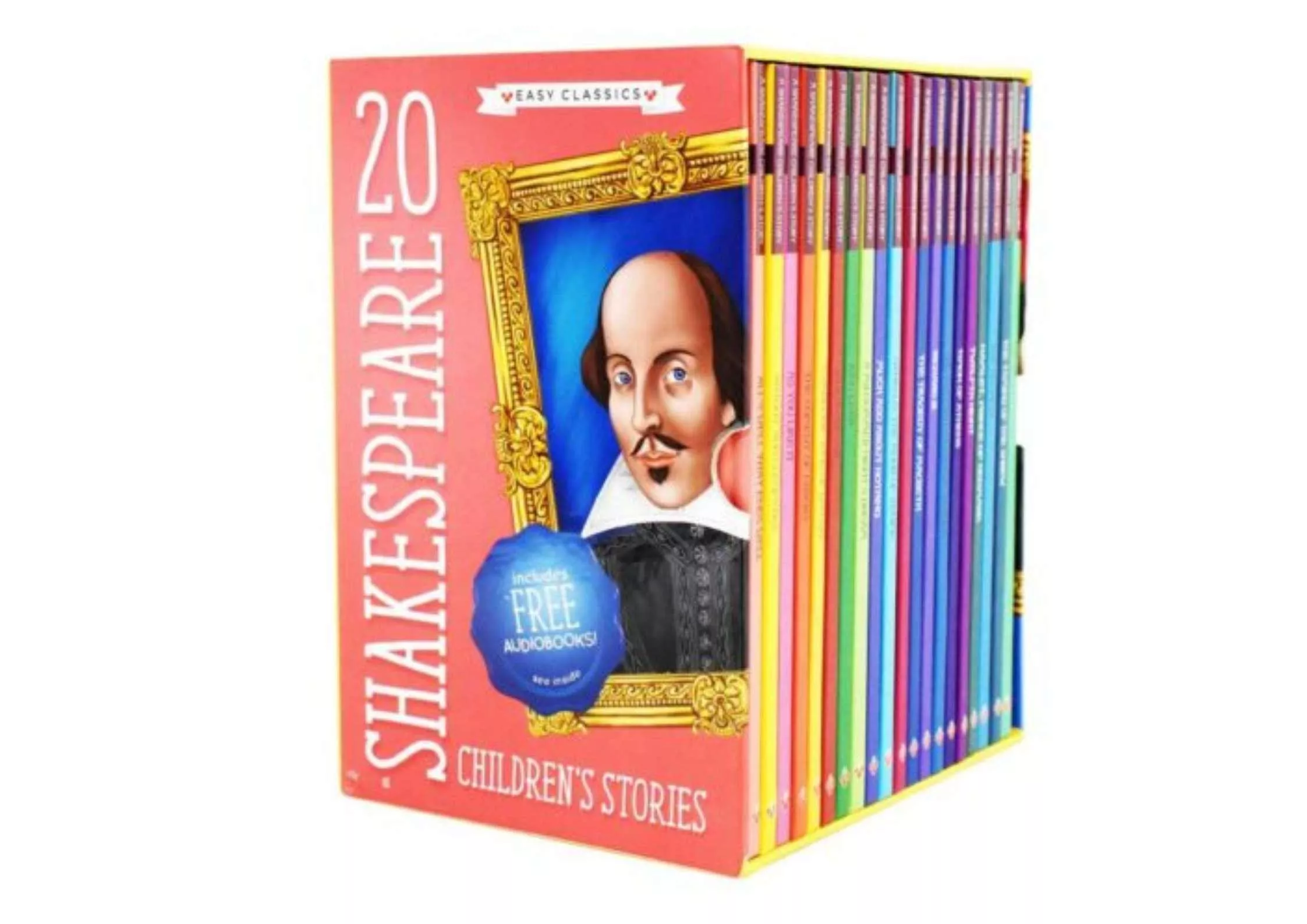 <Sweet Cherry> 20 Shakespeare Children Stories 莎士比亞 兒童英文小說套書 有聲書 附QR code