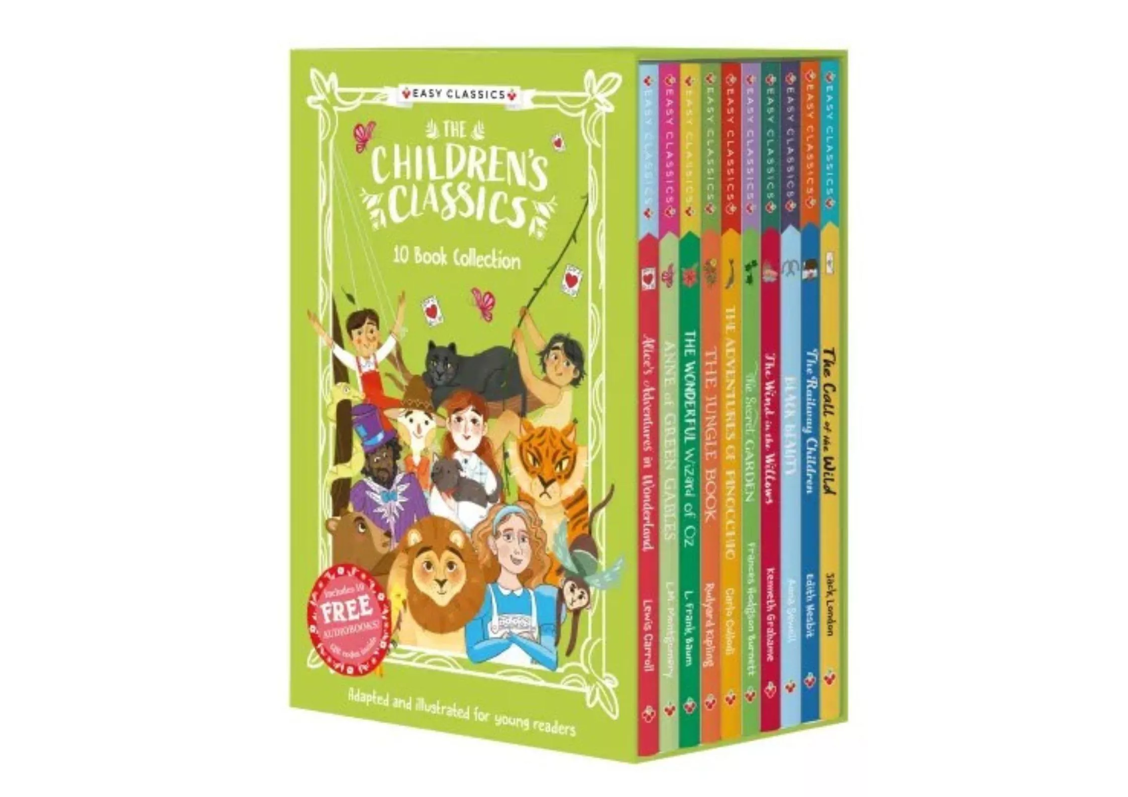 <Sweet Cherry> The Children's Classics Collection 文學經典 兒童英文小說套書 有聲書 附QR code