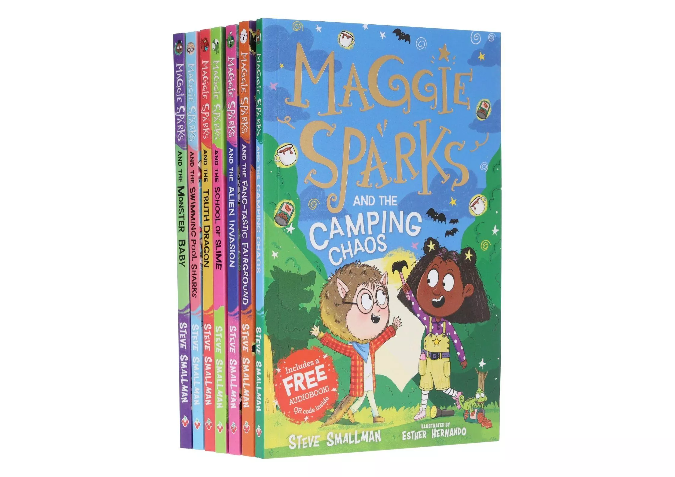 <Sweet Cherry> Maggie Sparks 7 Books Collection 英文橋樑書 有聲書 附QR code