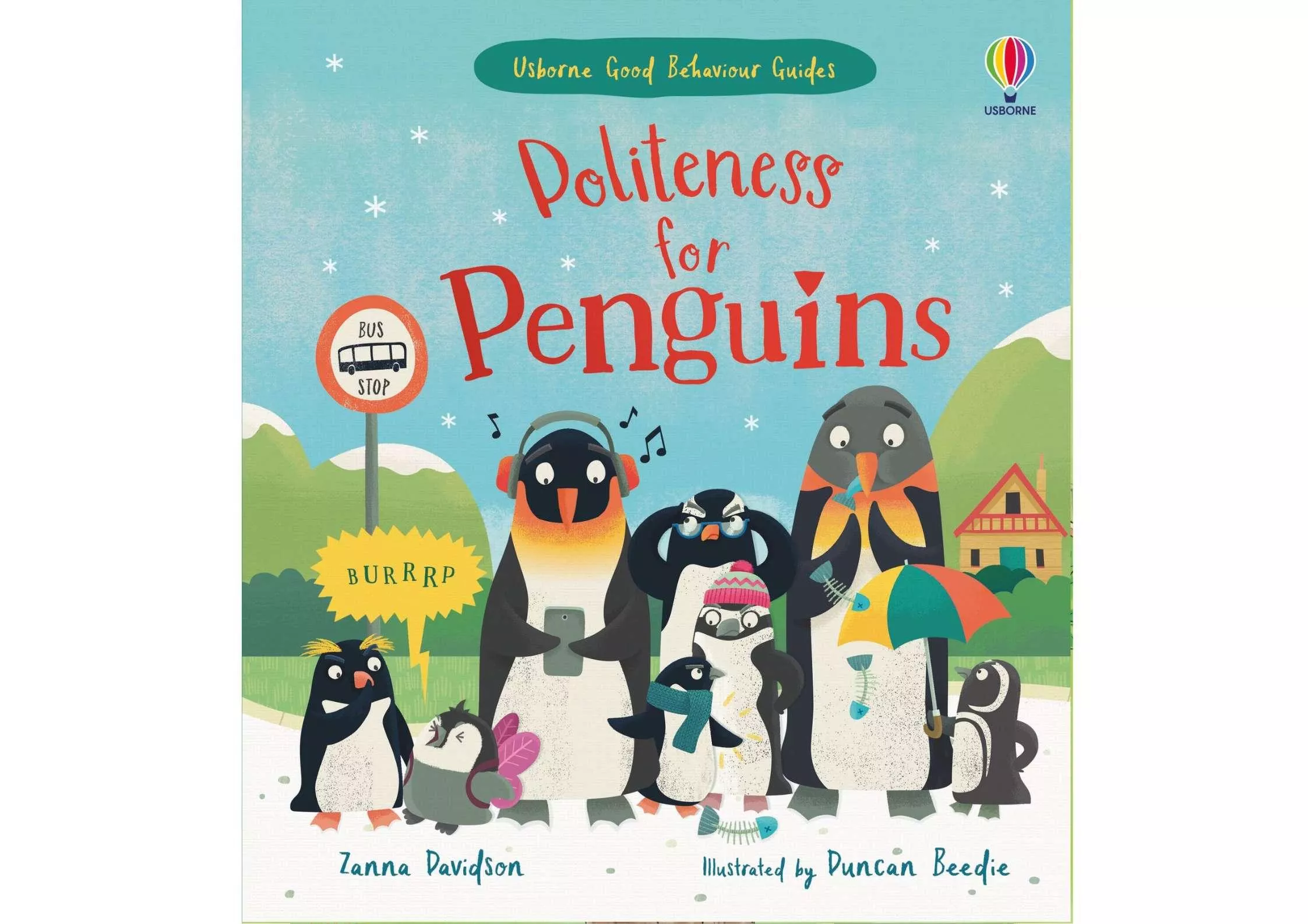 <Usborne> Good Behaviour Guides系列 - Politeness for Penguins 精裝書 有聲書 附QR code