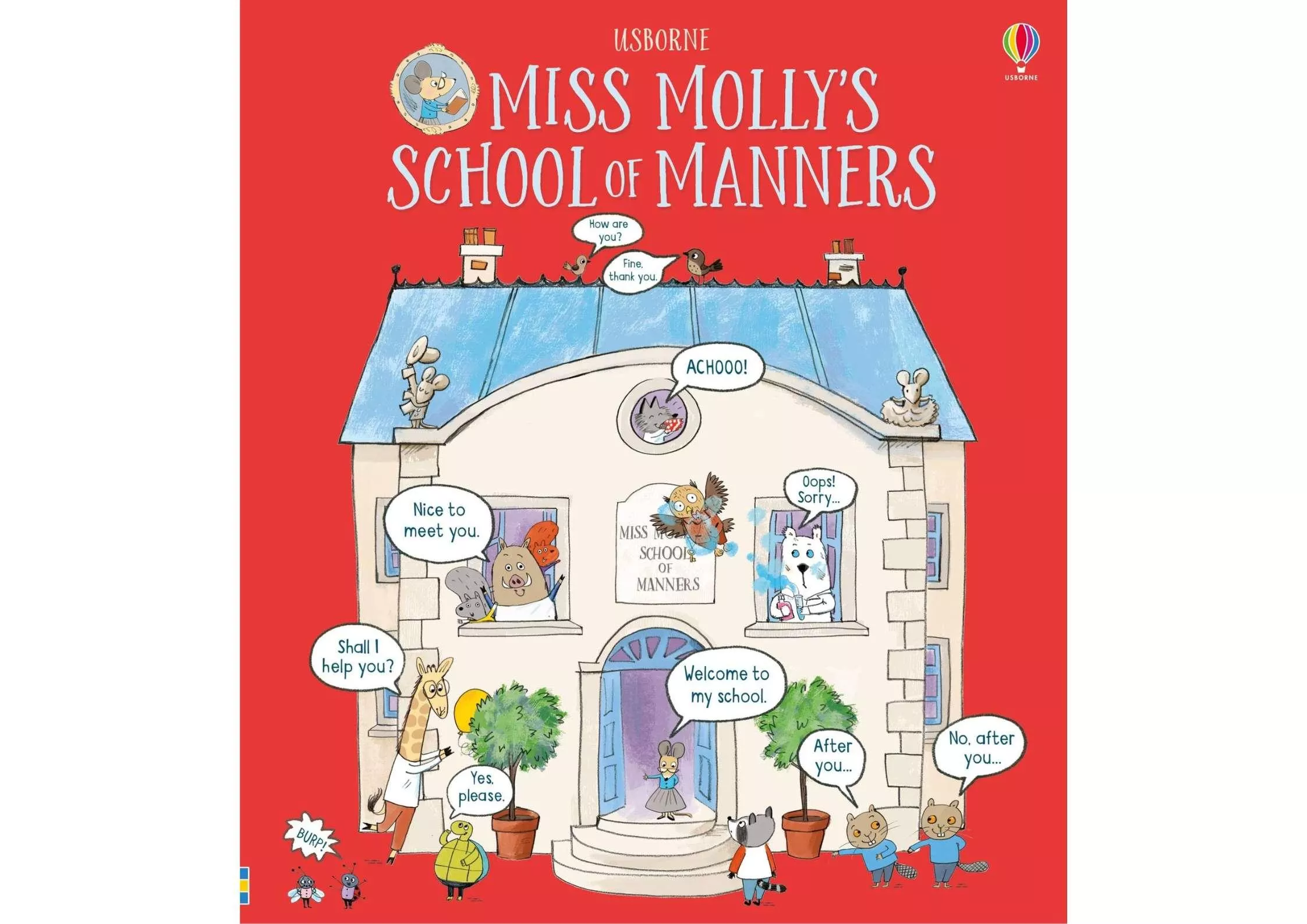<Usborne> Miss Molly's School系列 精裝書 品格教育