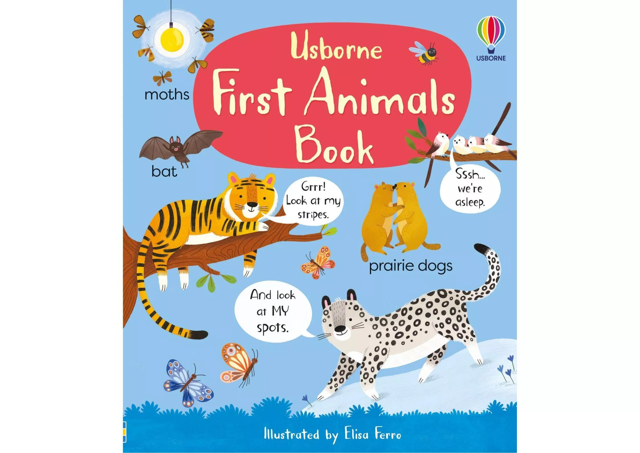 <Usborne> First Concepts系列 - First Animals Book 硬頁書