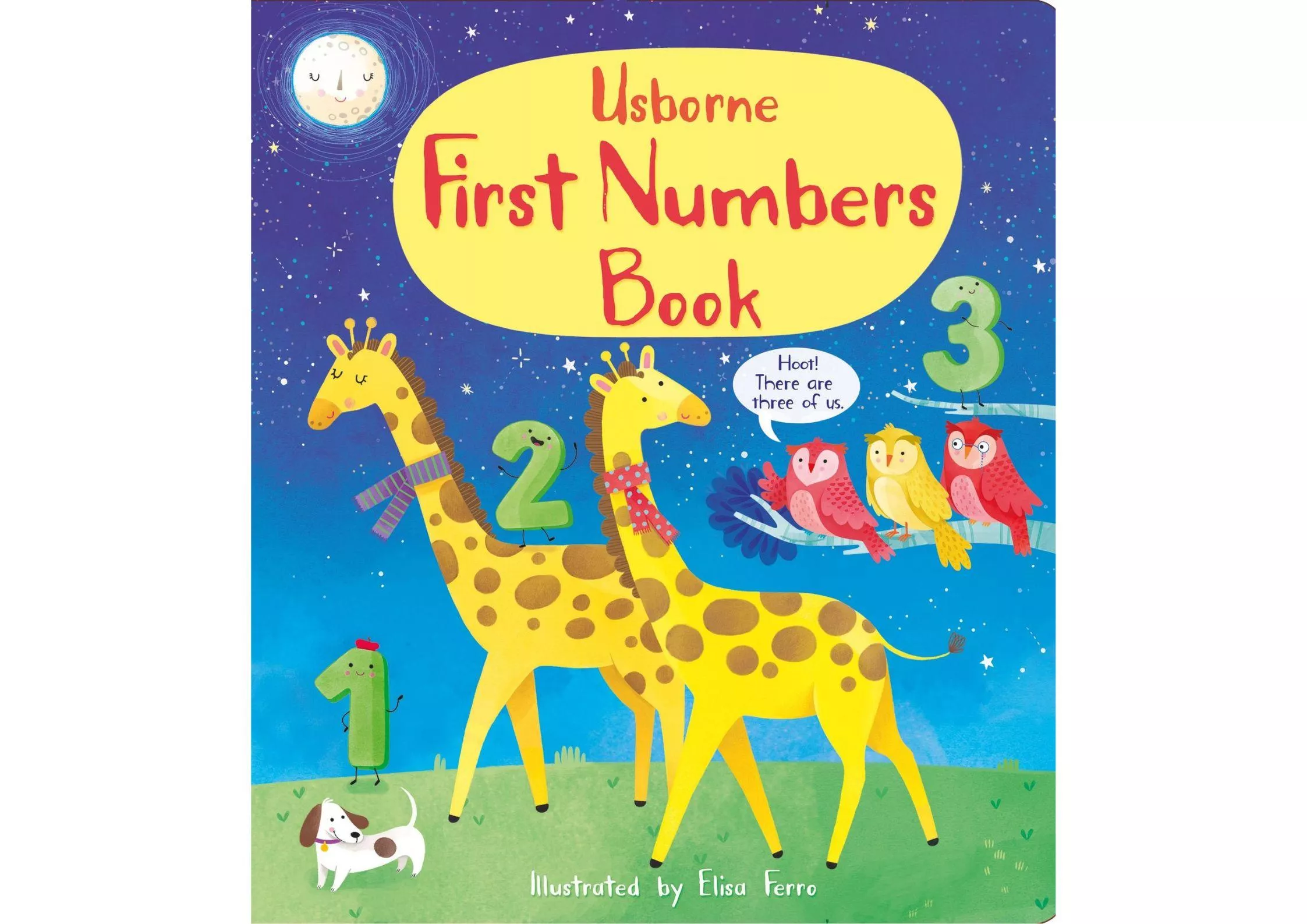 <Usborne> First Concepts系列 - First Numbers Book 硬頁書