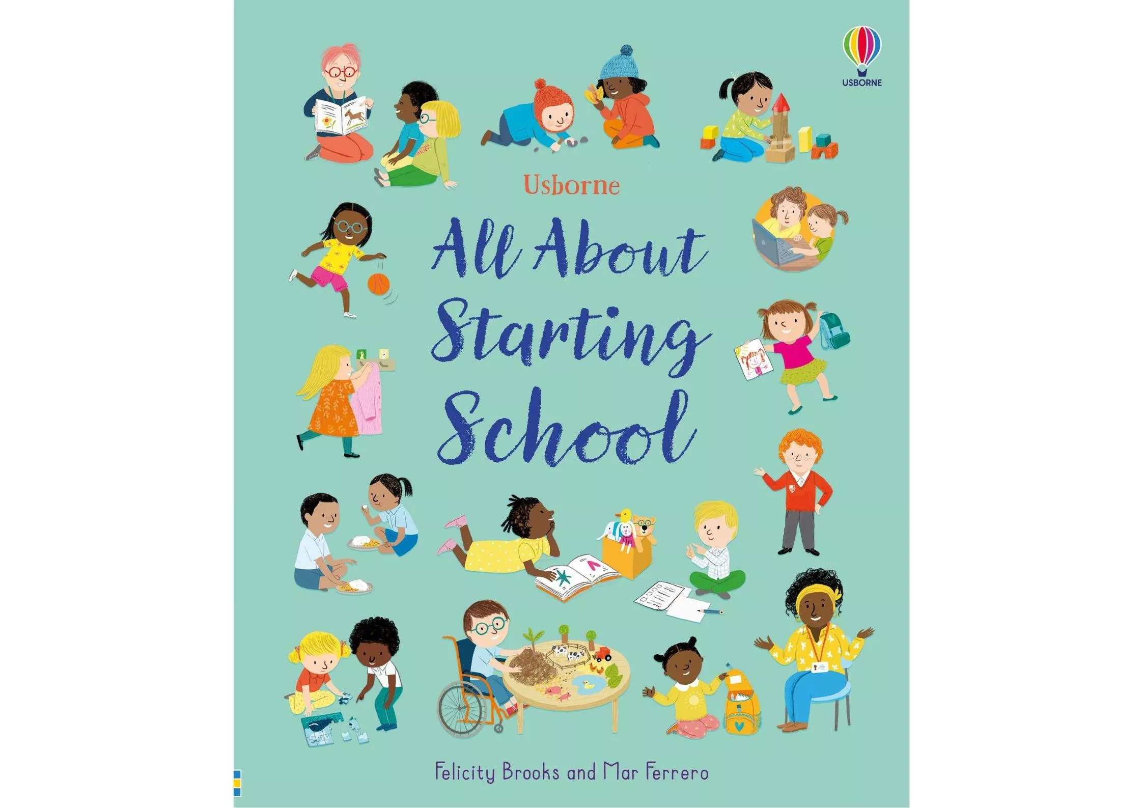 <Usborne> All About Starting School 精裝書