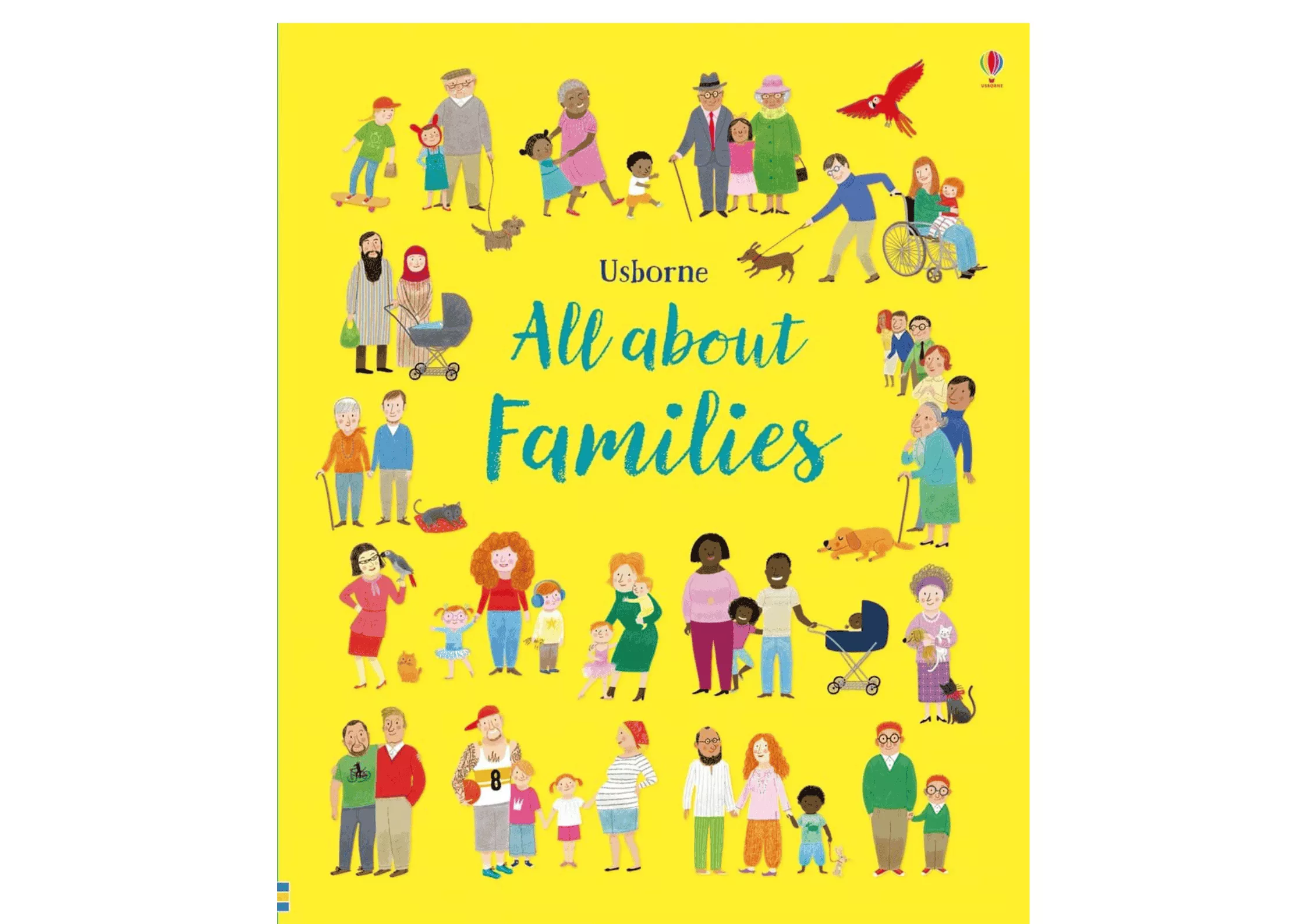 <Usborne> All About Families 精裝書
