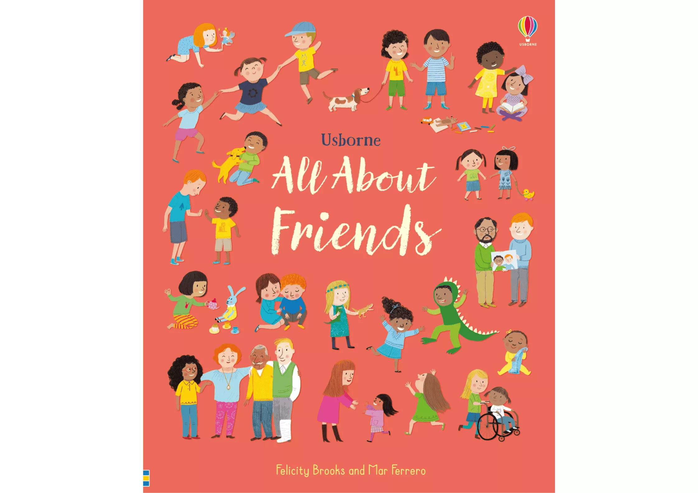 <Usborne> All About Friends 精裝書