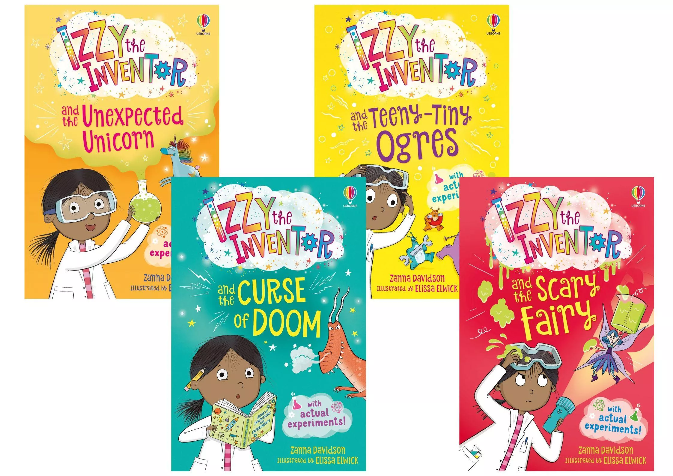 <Usborne> Izzy the Inventor系列 兒童英文小說