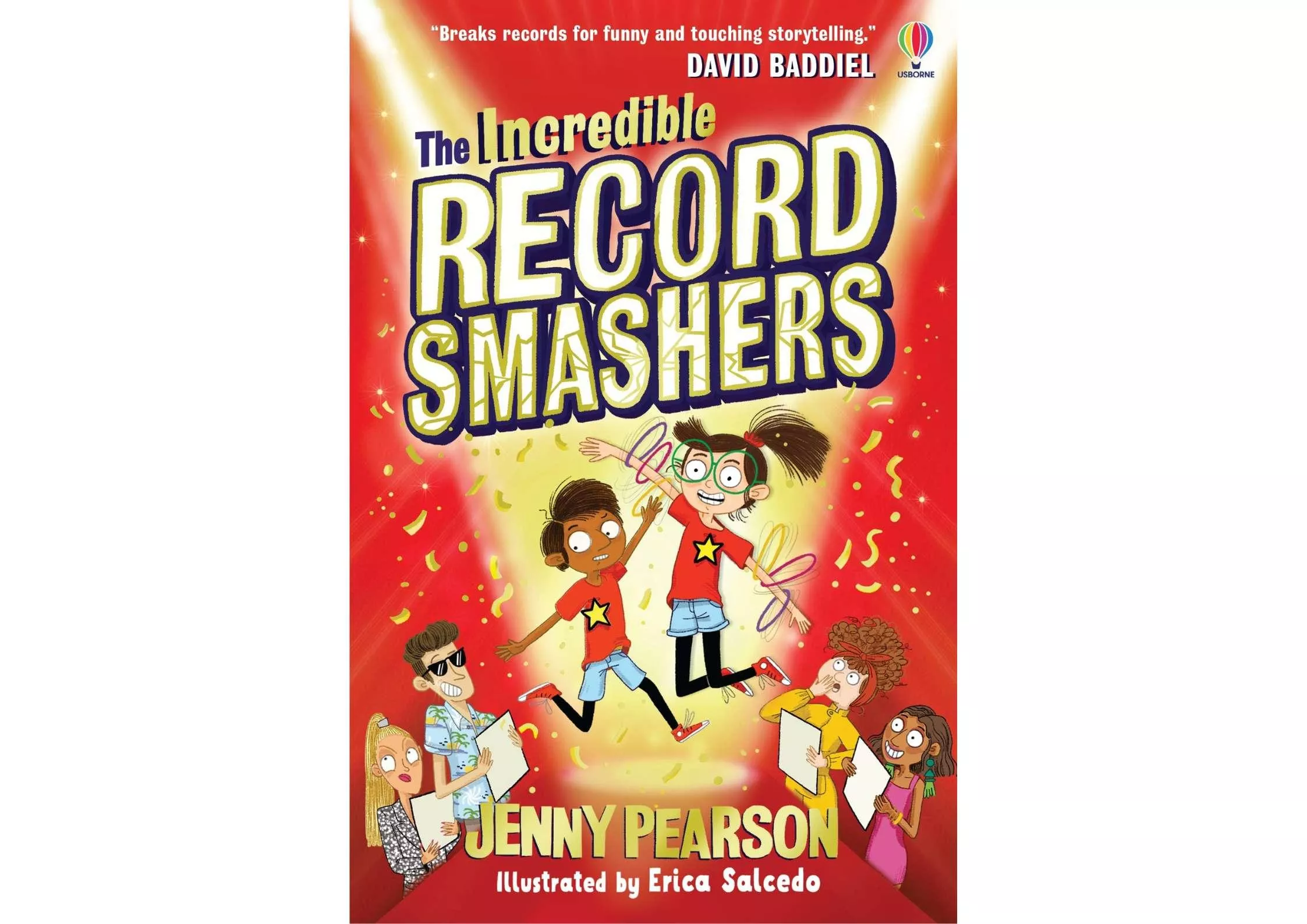 <Usborne> The Incredible Record Smashers 兒童英文小說 暢銷作家Jenny Pearson作品