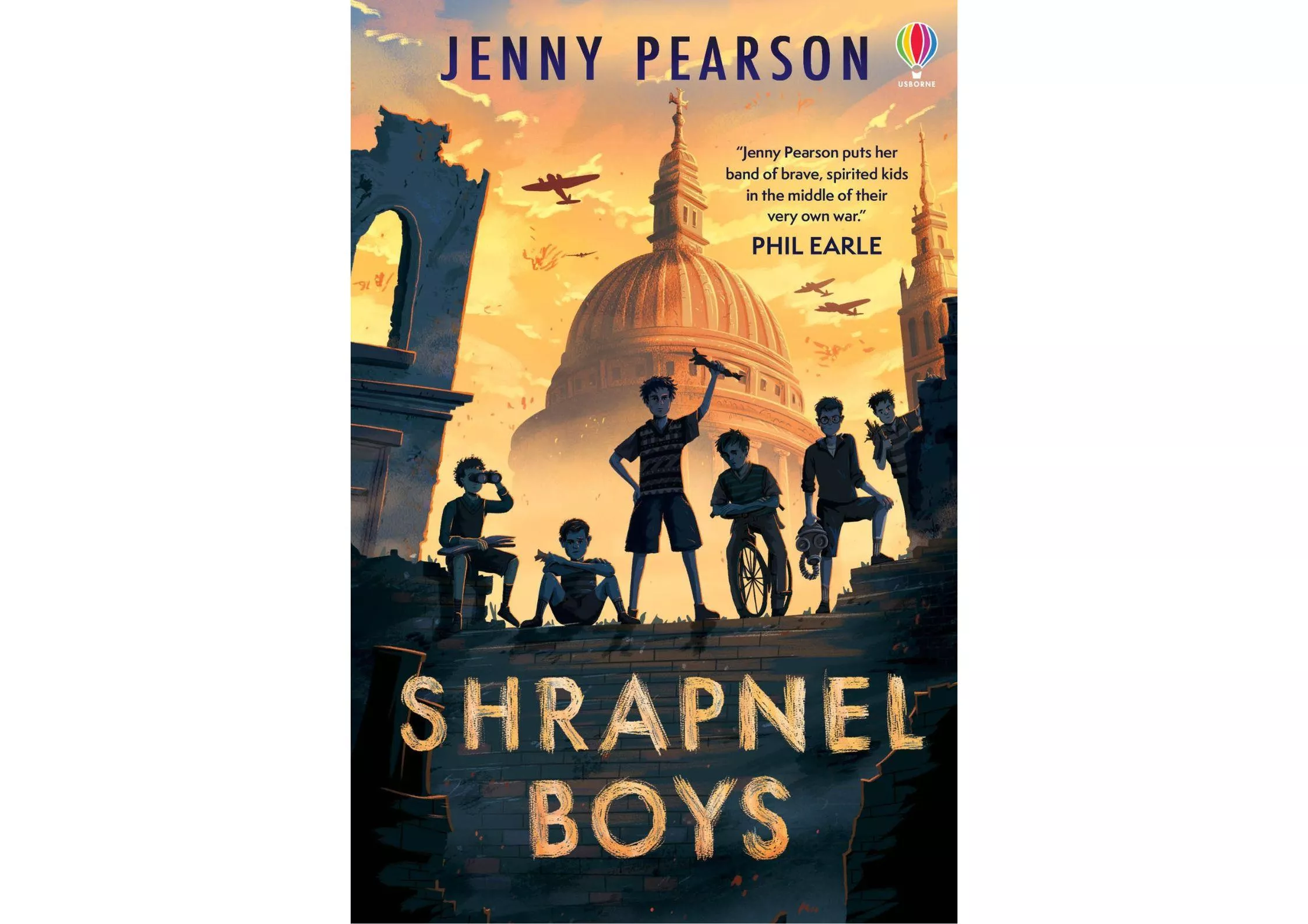 <Usborne> Shrapnel Boys 兒童英文小說 暢銷作家Jenny Pearson作品