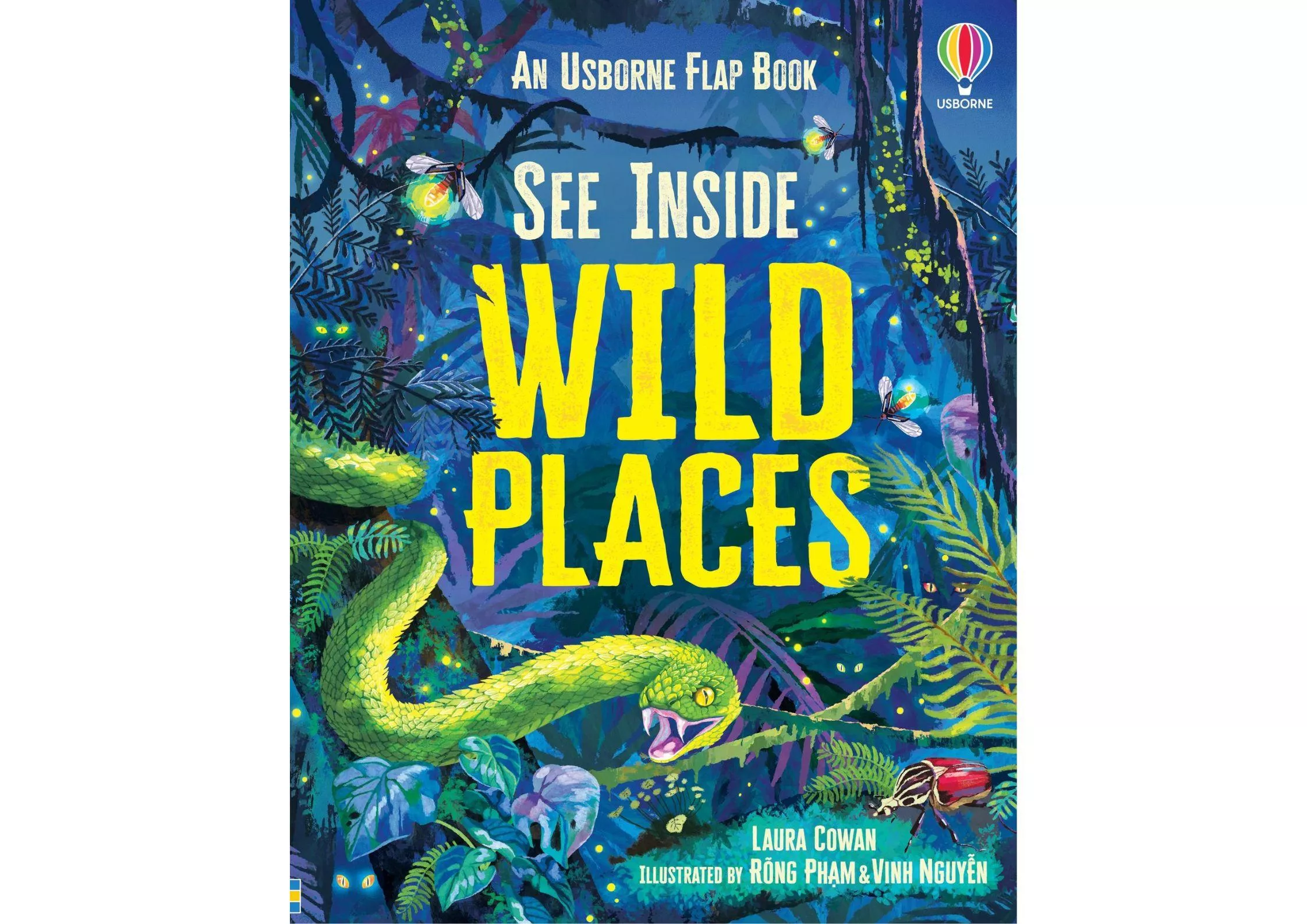 <Usborne> See Inside Wild Places 翻翻書