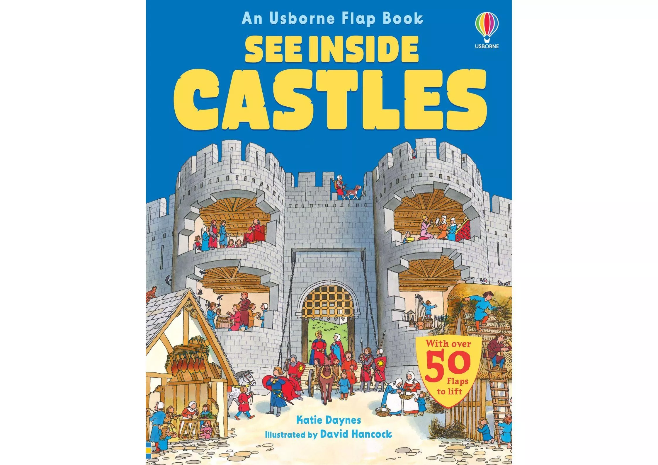 <Usborne> 新版 See Inside Castles 翻翻書