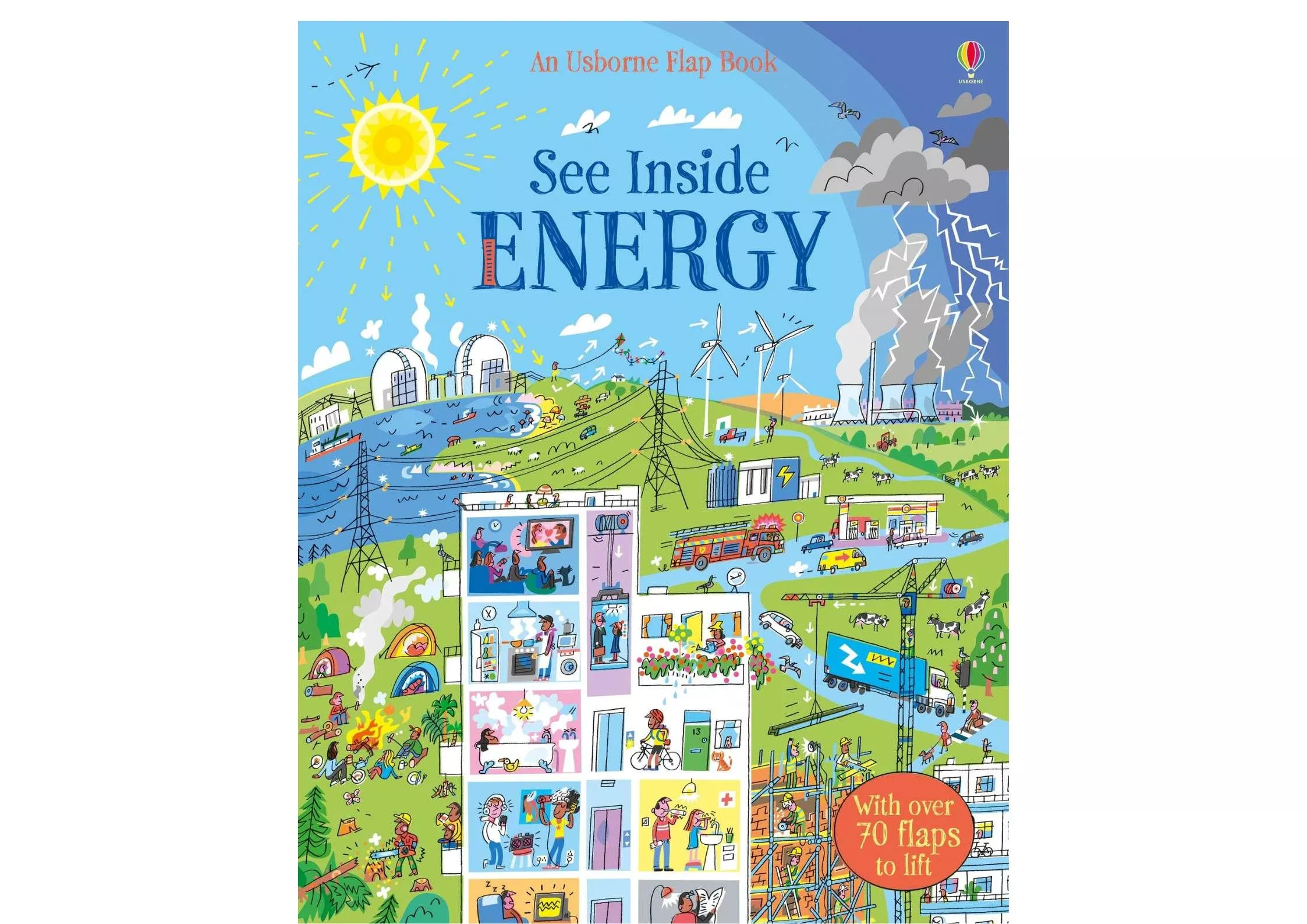 <Usborne> See Inside Energy 翻翻書