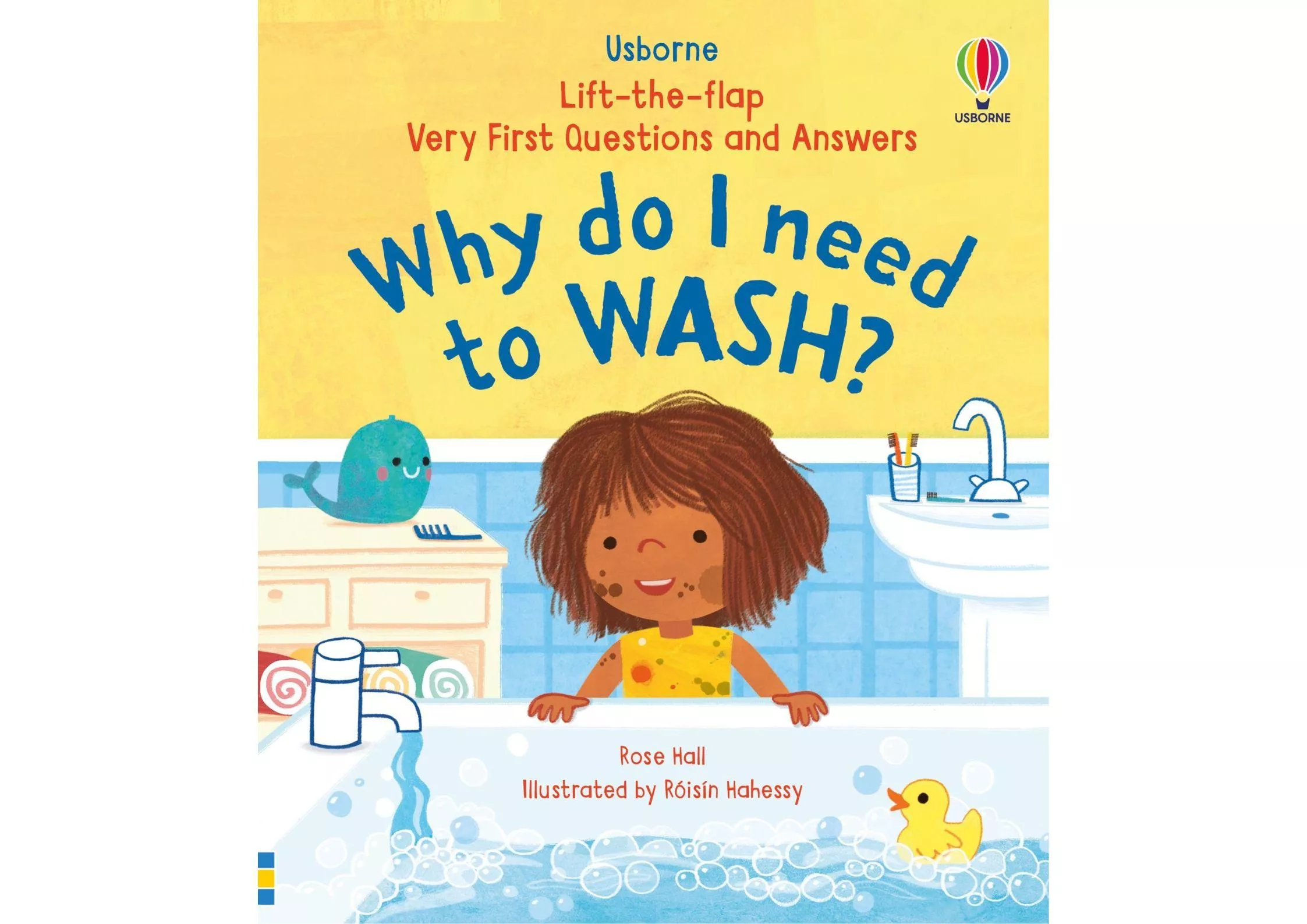 <Usborne> Very First Questions and Answers系列 - Why do I need to wash? 翻翻書