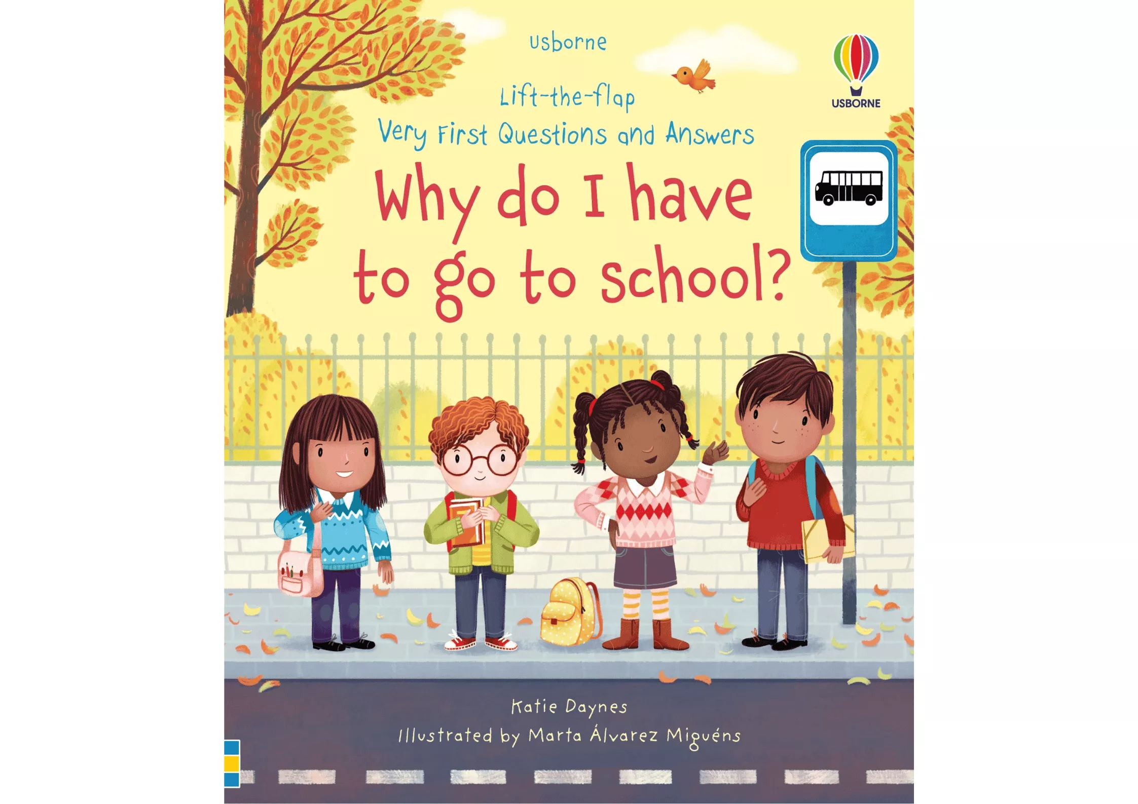 <Usborne> Very First Questions and Answers系列 - Why do I have to go to school? 翻翻書