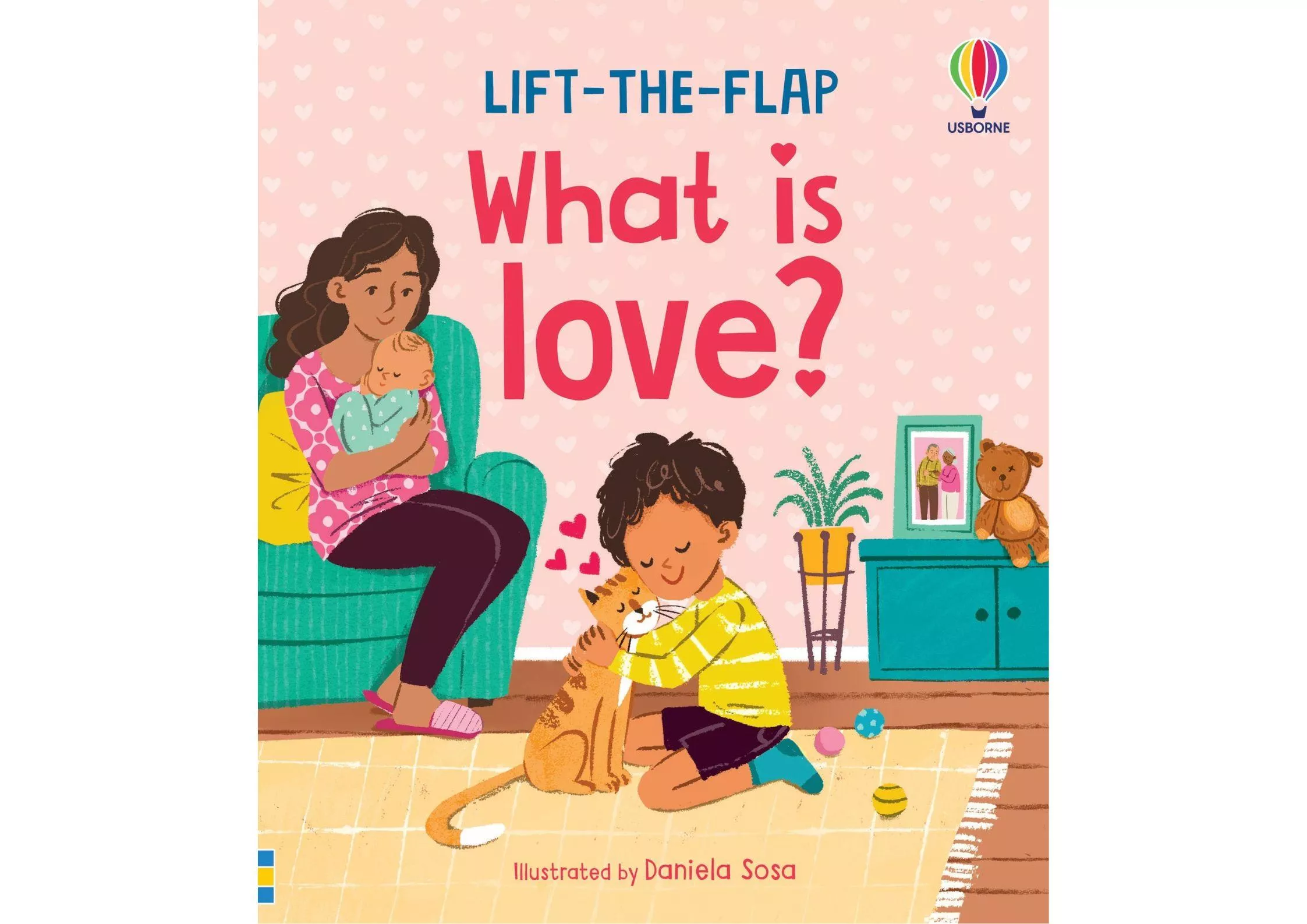 <Usborne> Very First Questions and Answers系列 - What is love? 翻翻書
