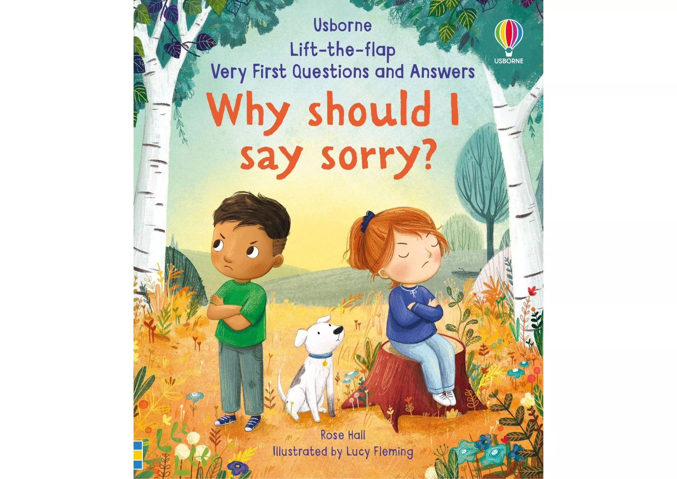 <Usborne> Very First Questions and Answers系列 - Why should I say sorry? 翻翻書