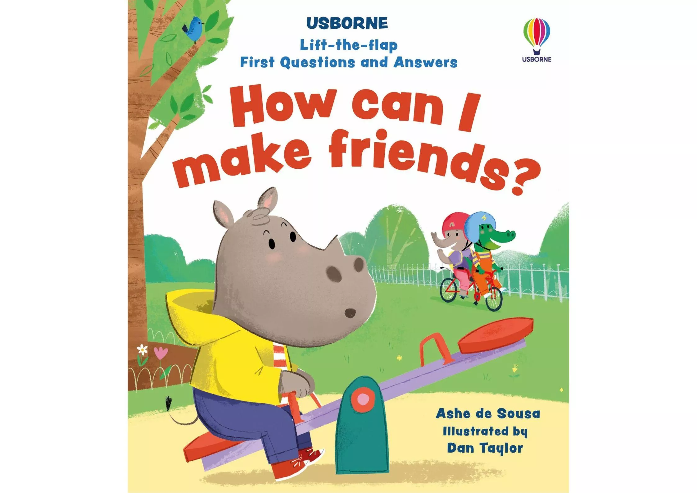 <Usborne> First Questions and Answers系列 - How can I make friends? 翻翻書