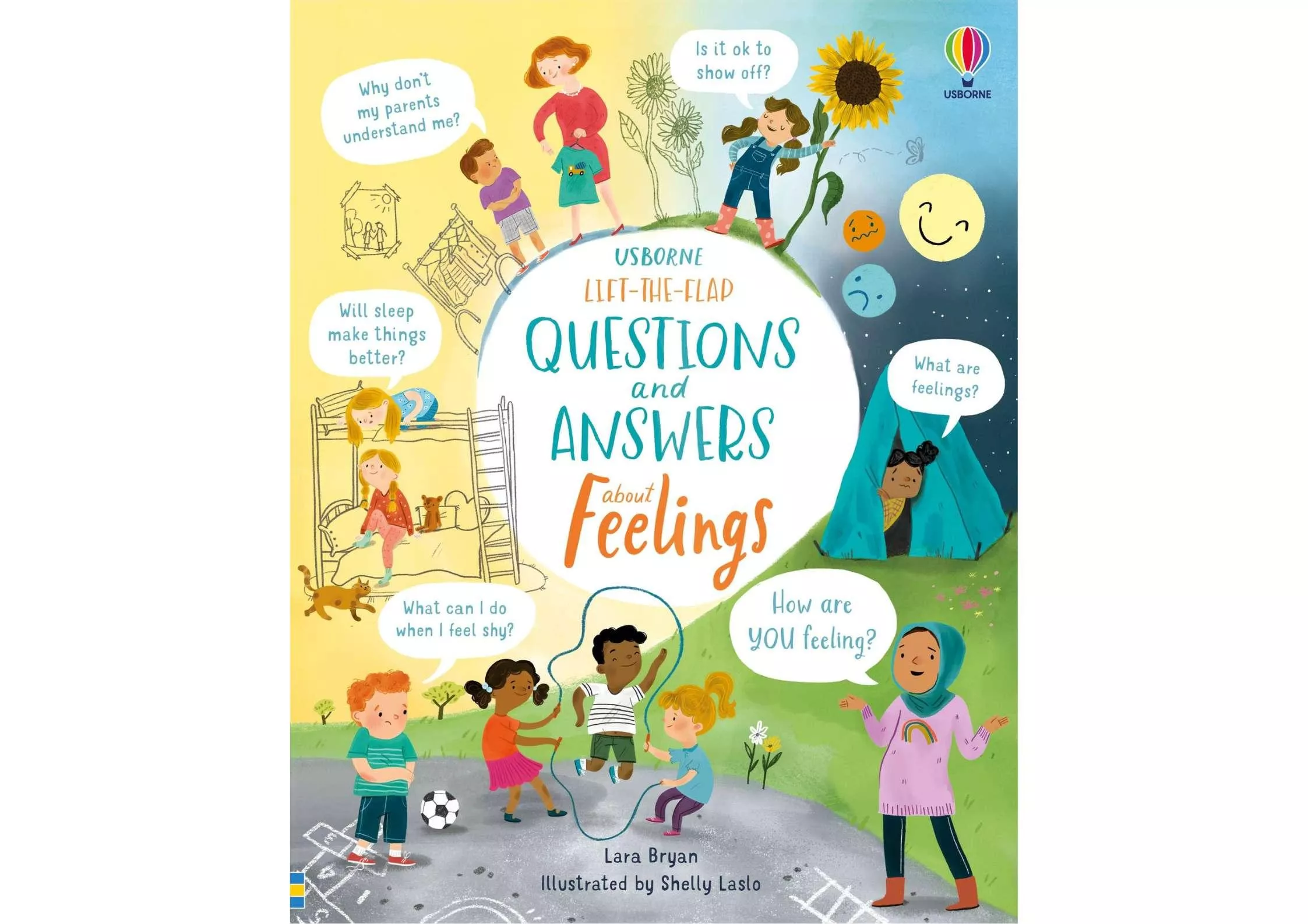<Usborne> Questions and Answers about Feelings 翻翻書